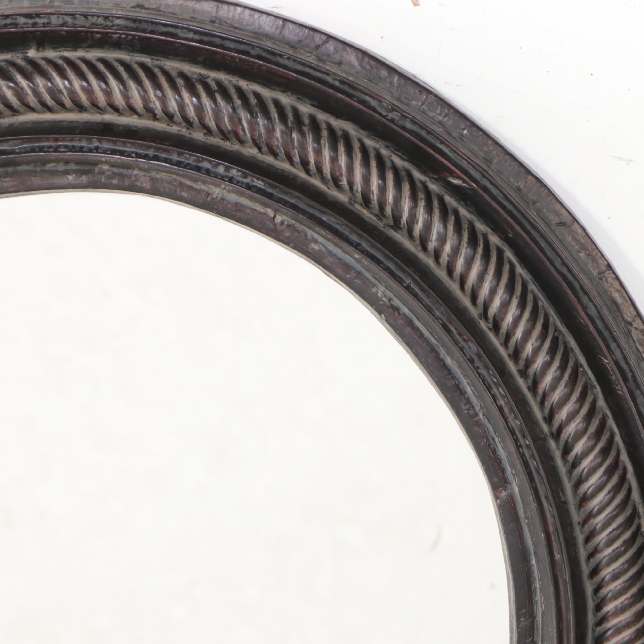 Z Gallerie Round Wall Mirror, 21st Century