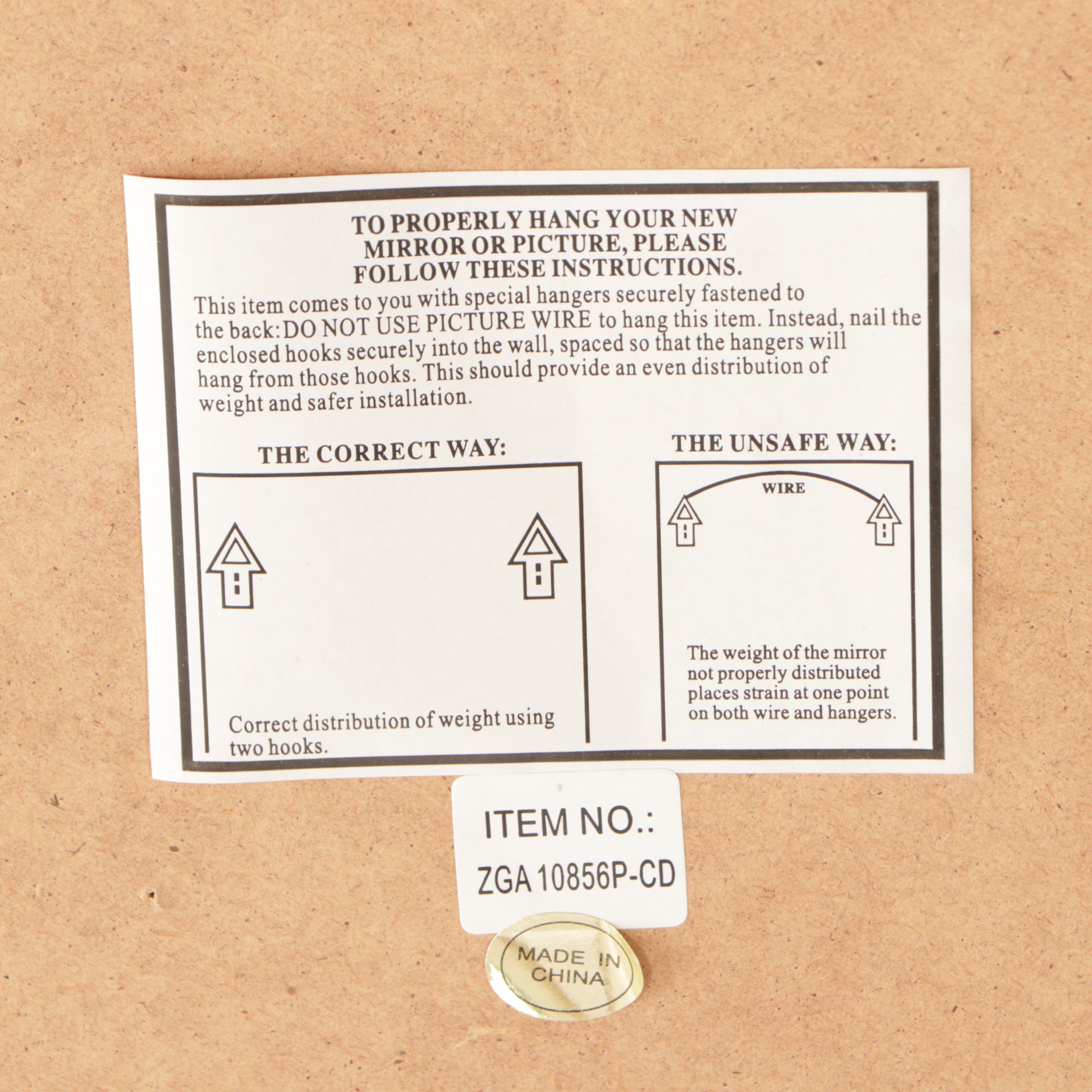 Z Gallerie Round Wall Mirror, 21st Century