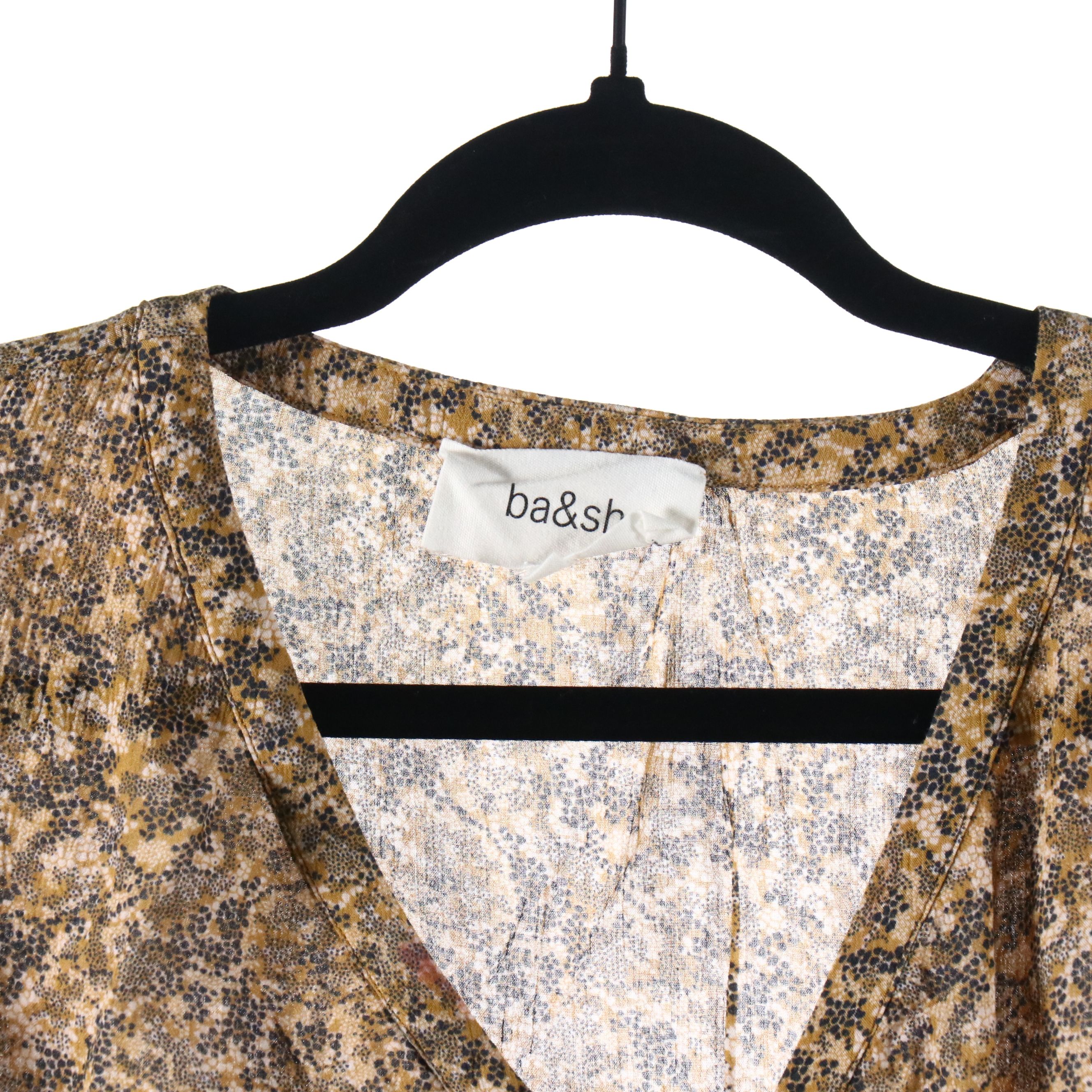 Theory Utility Skirt, Ba&sh Long Sleeve Blouse and Johnny Martin Baby Doll Dress