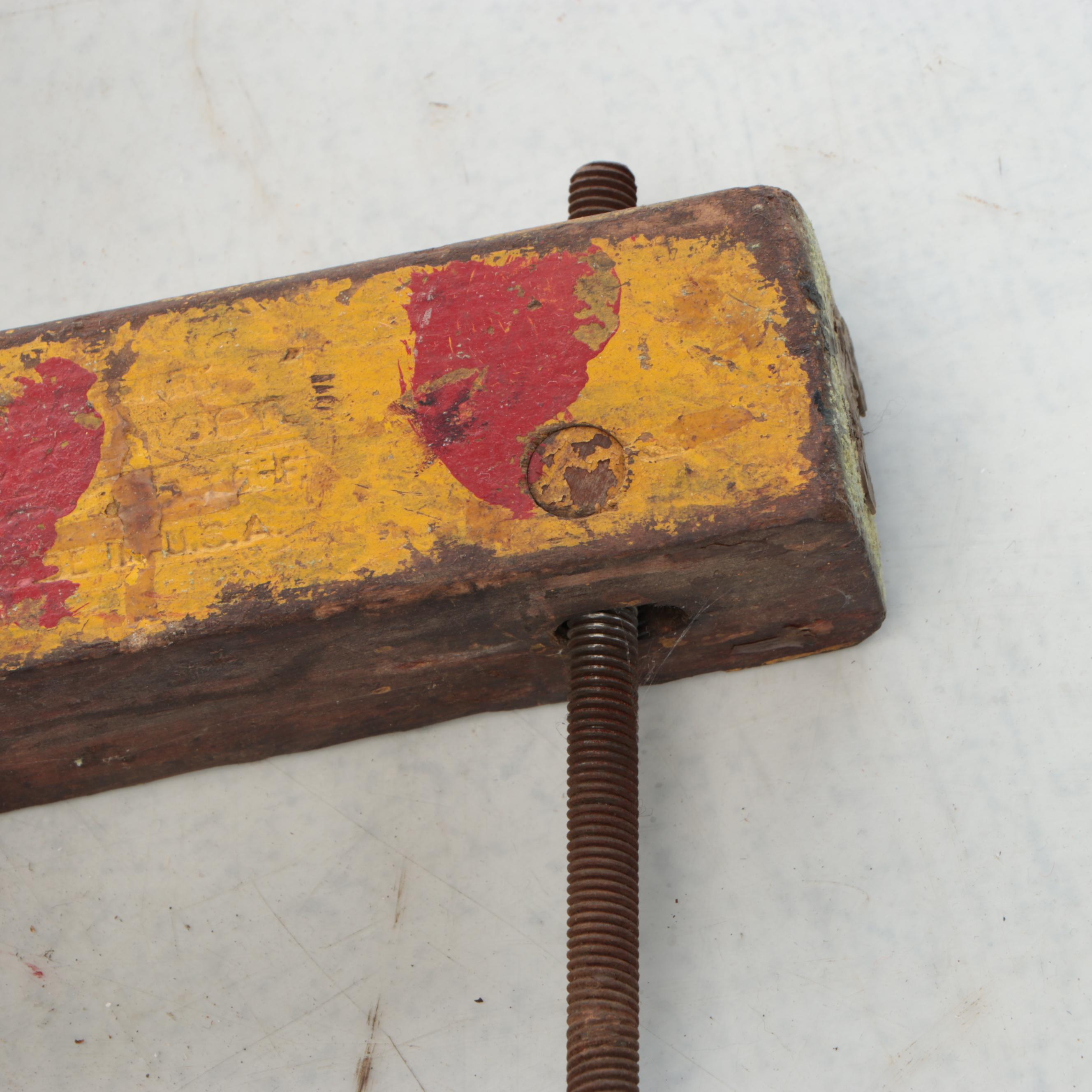 Wooden Hand-Screw Woodworking Clamps