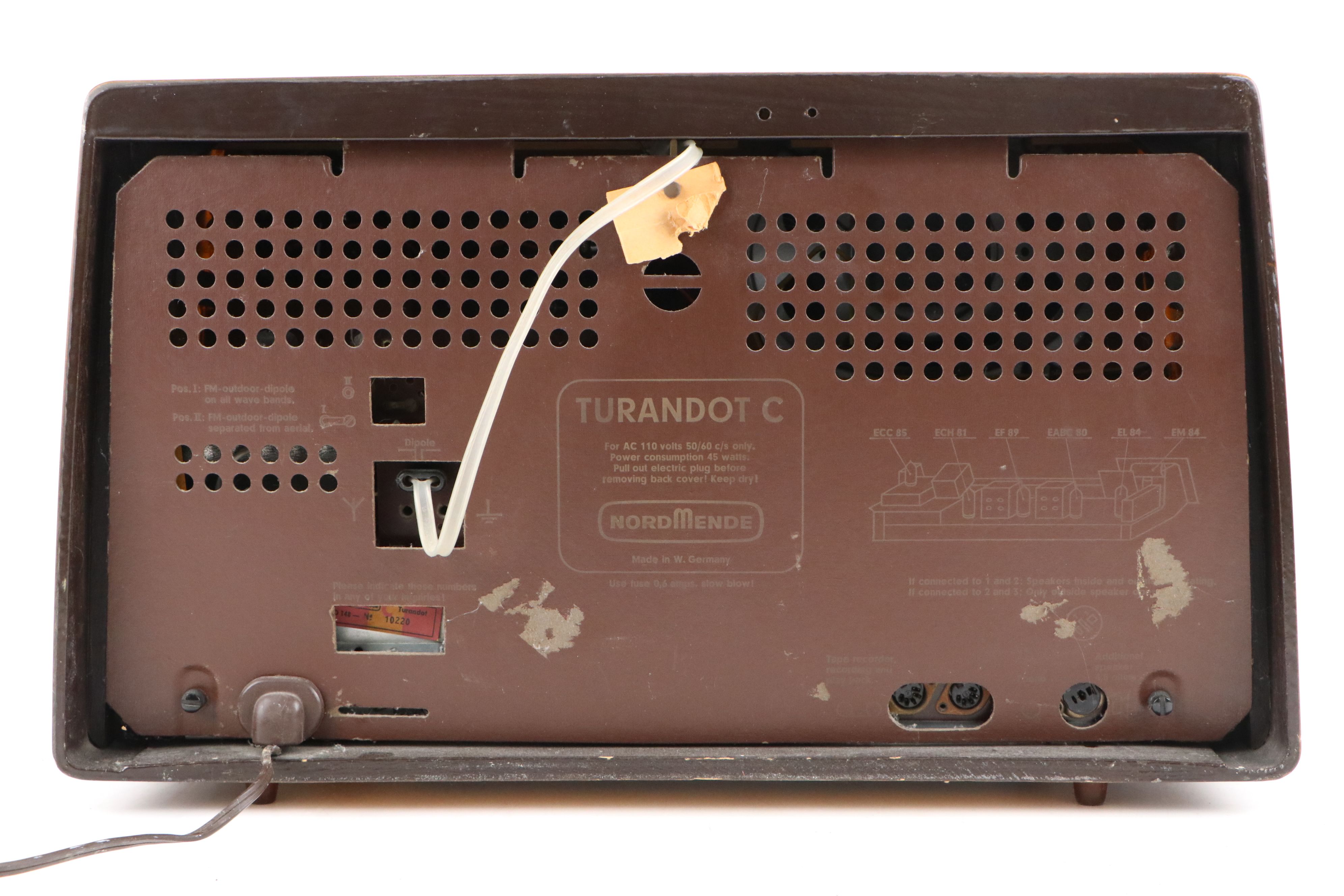 Nordmende Turandot C Radio, Mid-20th Century