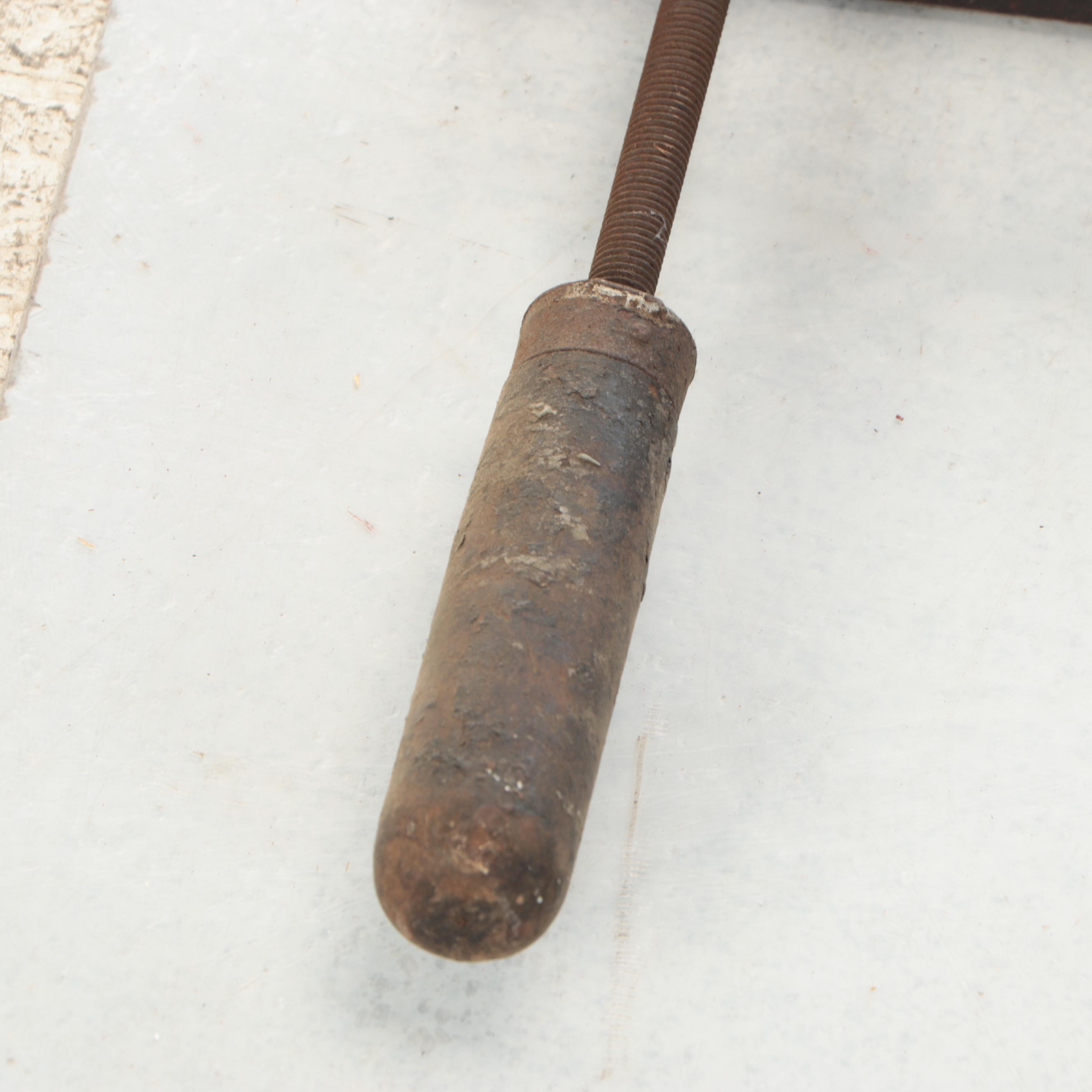 Wooden Hand-Screw Woodworking Clamps