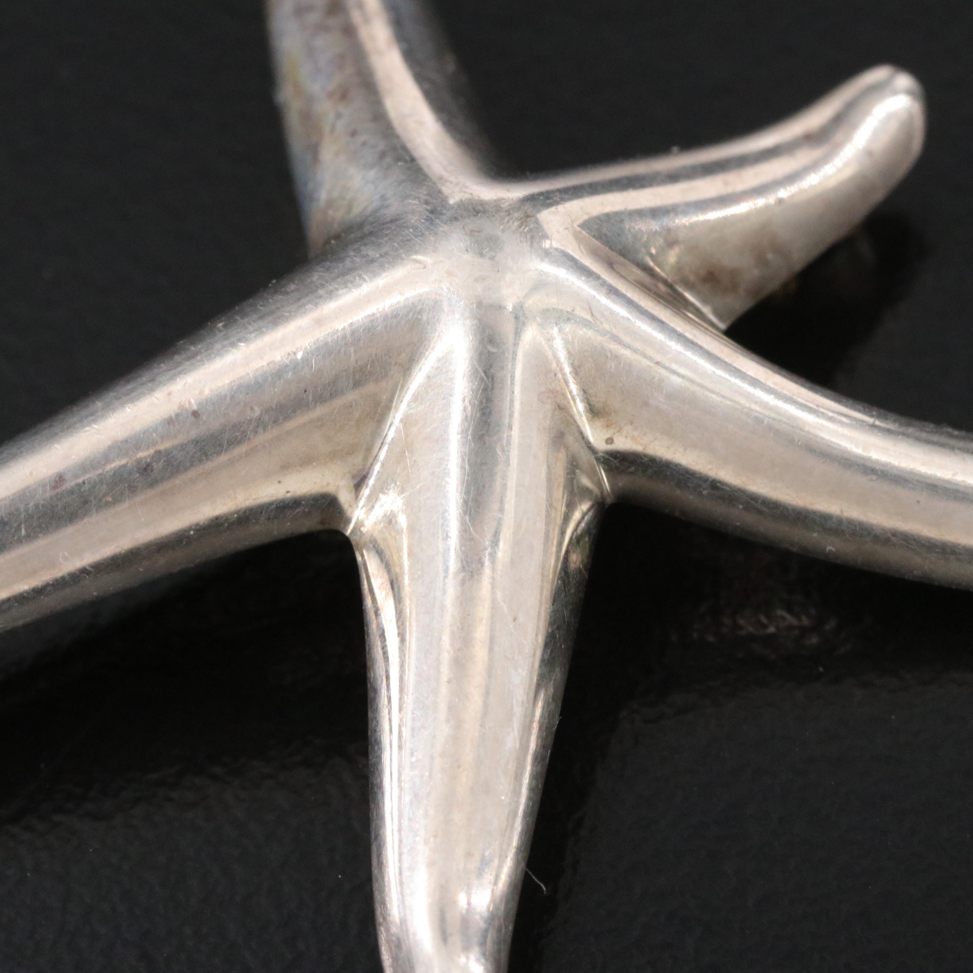 Elsa Peretti for Tiffany & Co. Sterling Starfish Brooch