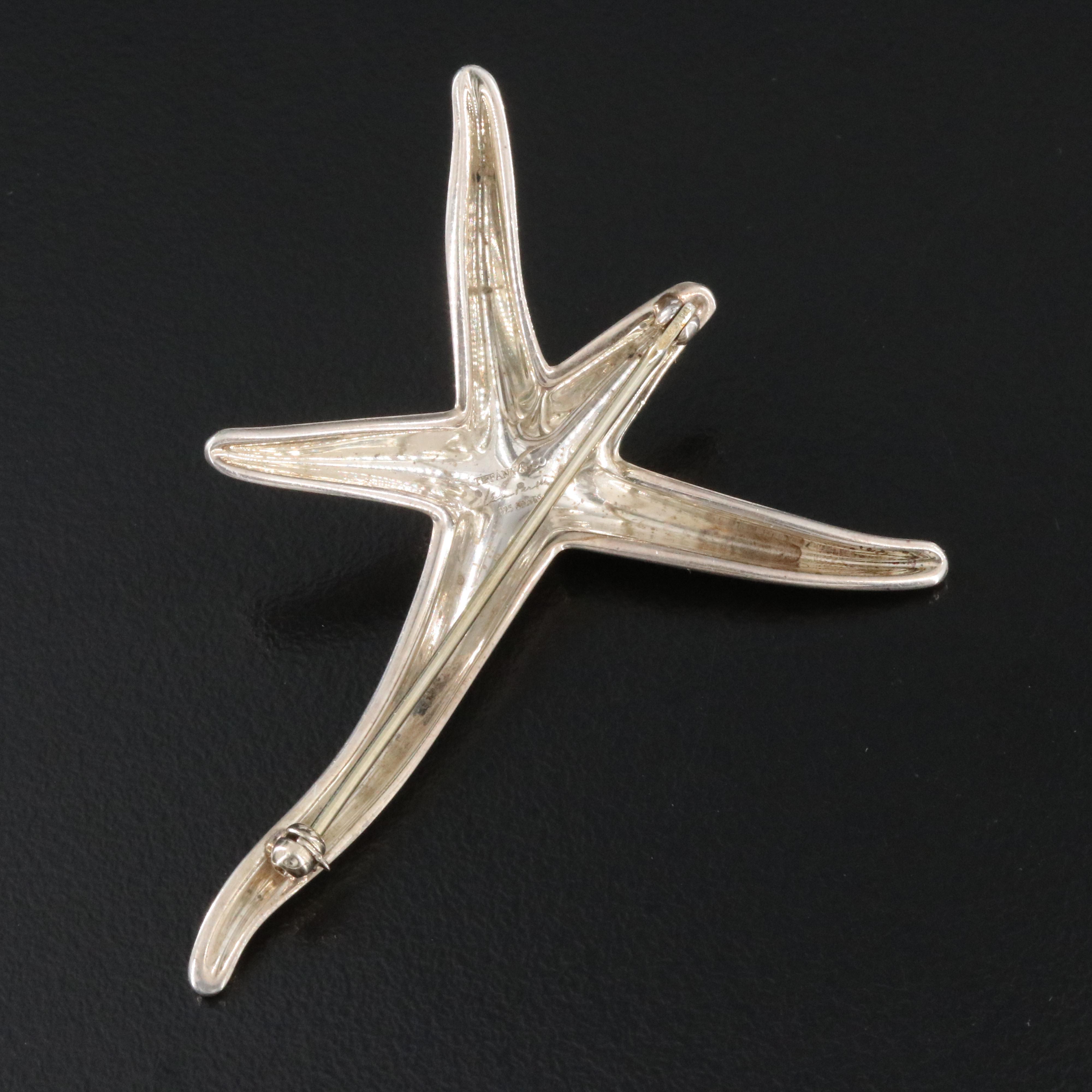 Elsa Peretti for Tiffany & Co. Sterling Starfish Brooch