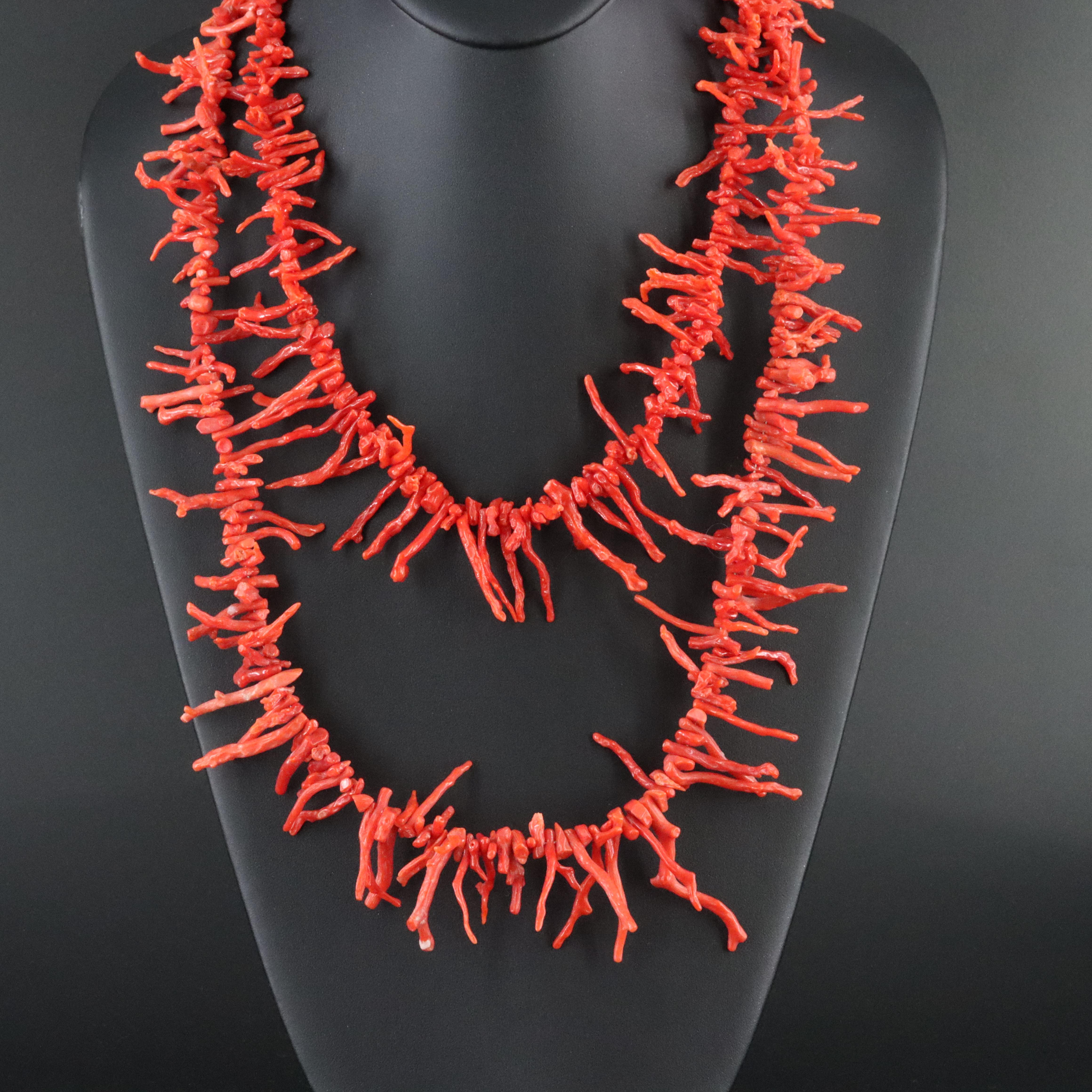 Branch Coral Necklaces