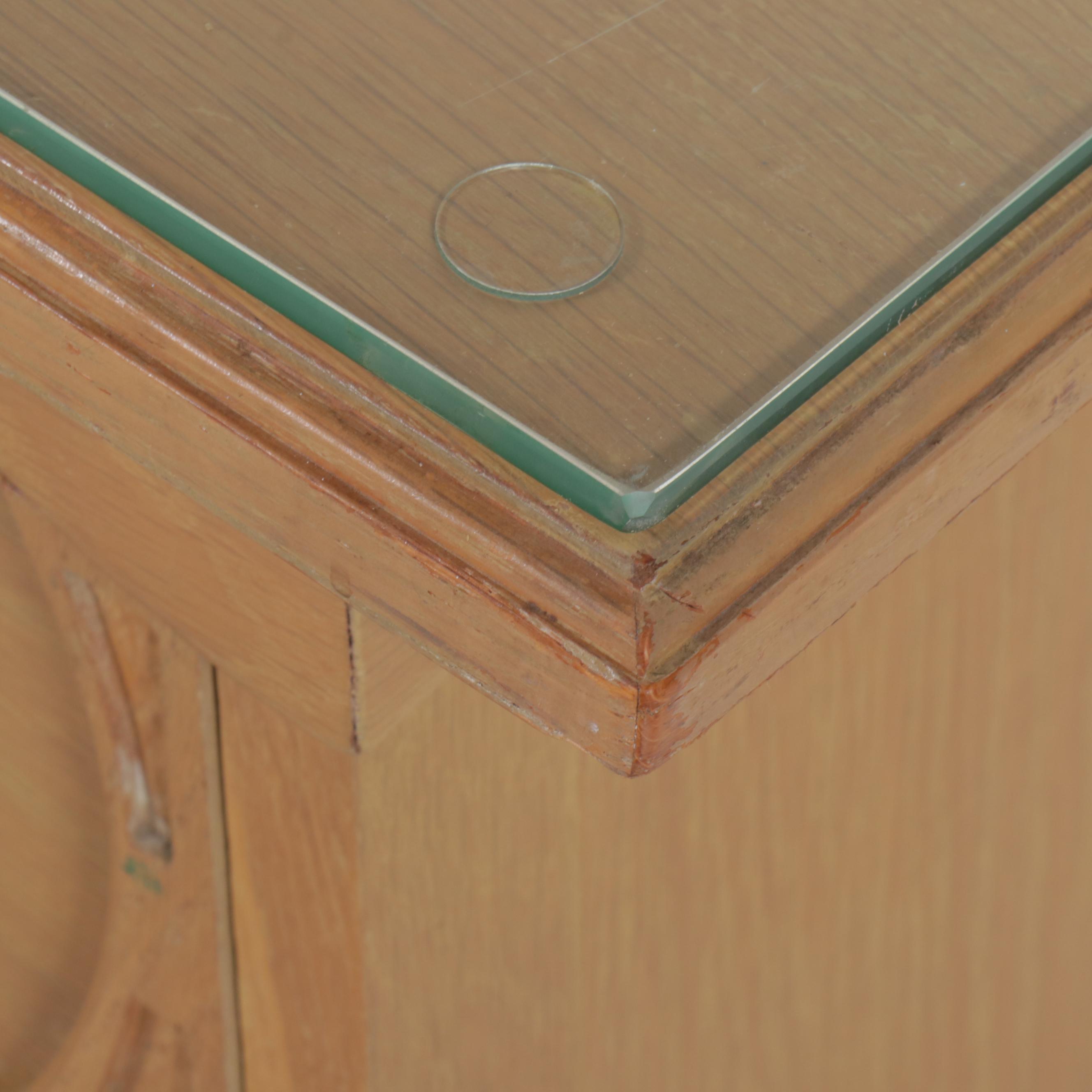 French Provincial Chest of Drawers, Desk, and Chair