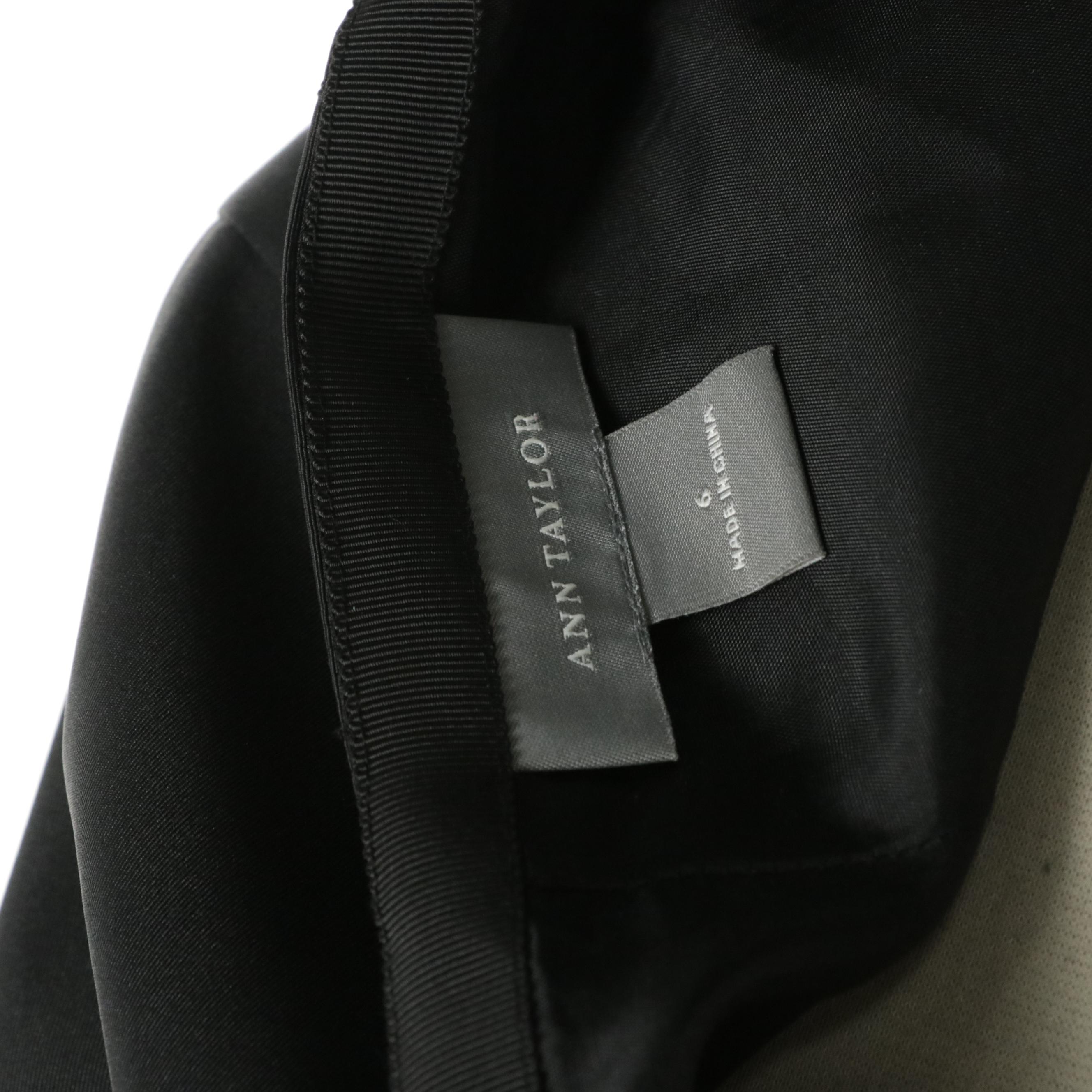 Ann Taylor Flounce Hem Evening Skirt and Doncaster Lace Rhinestone Crop Jacket