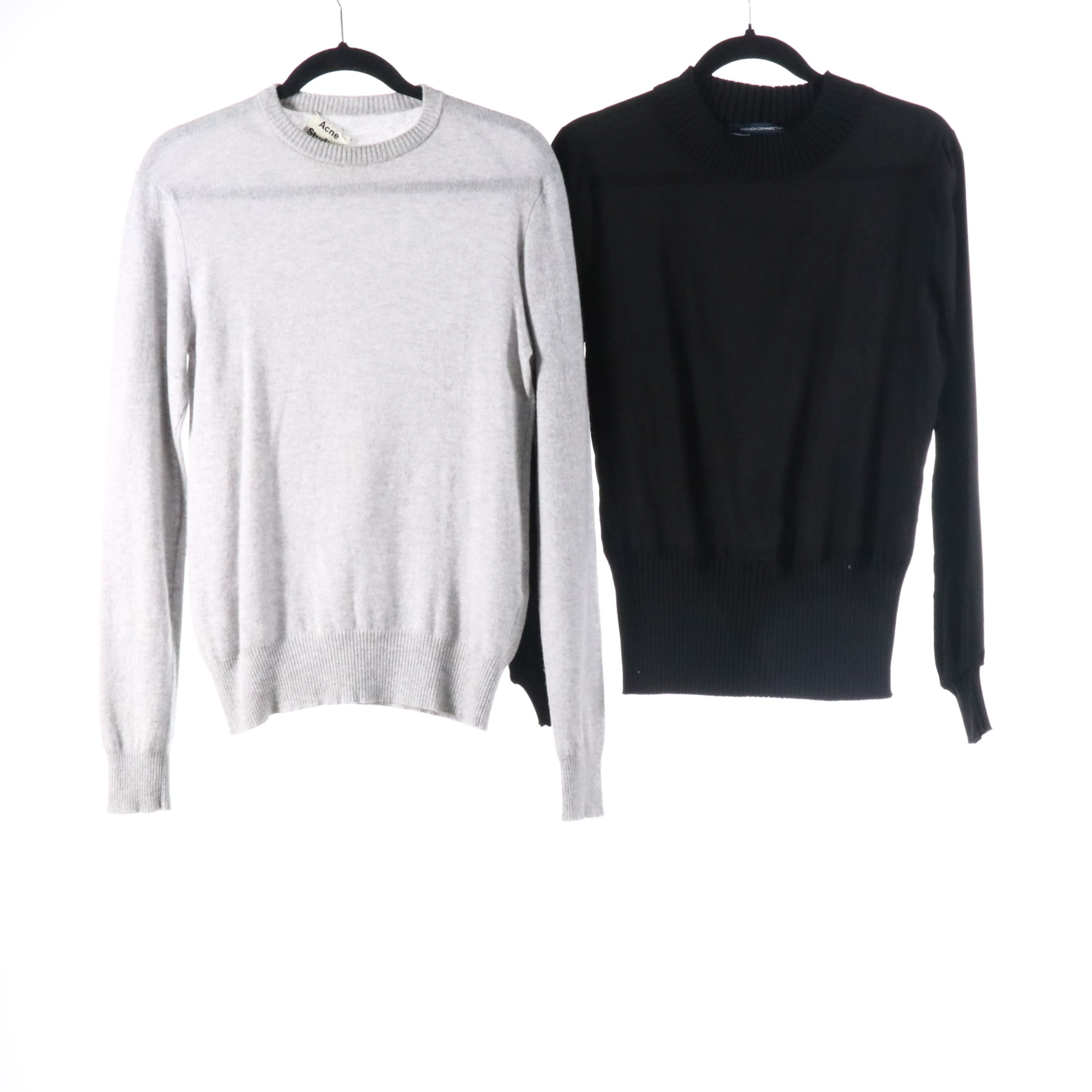 Michael Kors Ruffled Rib Knit Midi Dress, Acne Studios Wool Sweater, and More