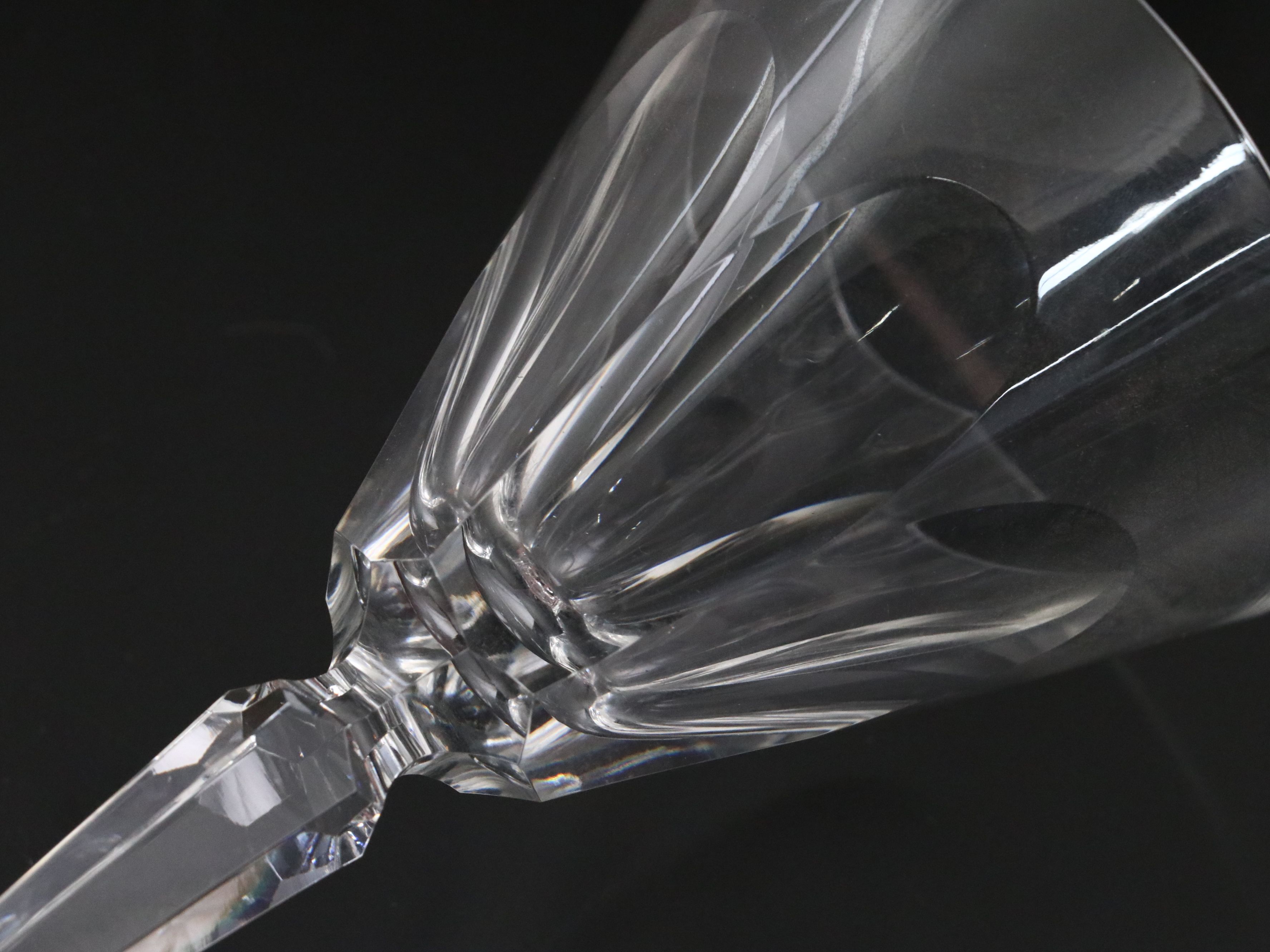 Waterford "Sheila" Crystal Champagne Coupes, Wine Glasses, and Water Goblets