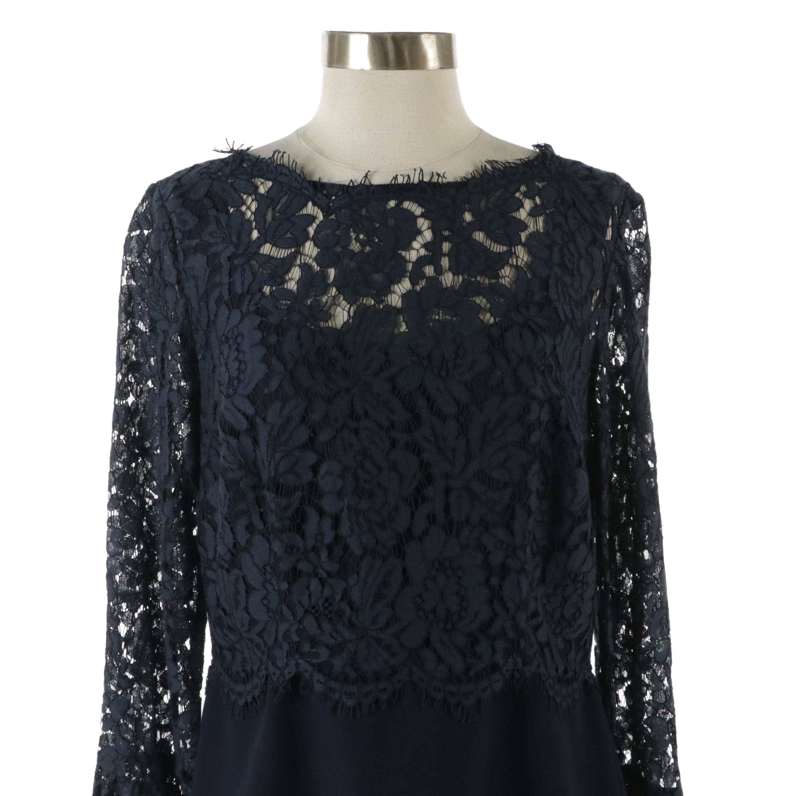 RSVP by Talbots Bell Sleeve Lace Cocktail Dresses