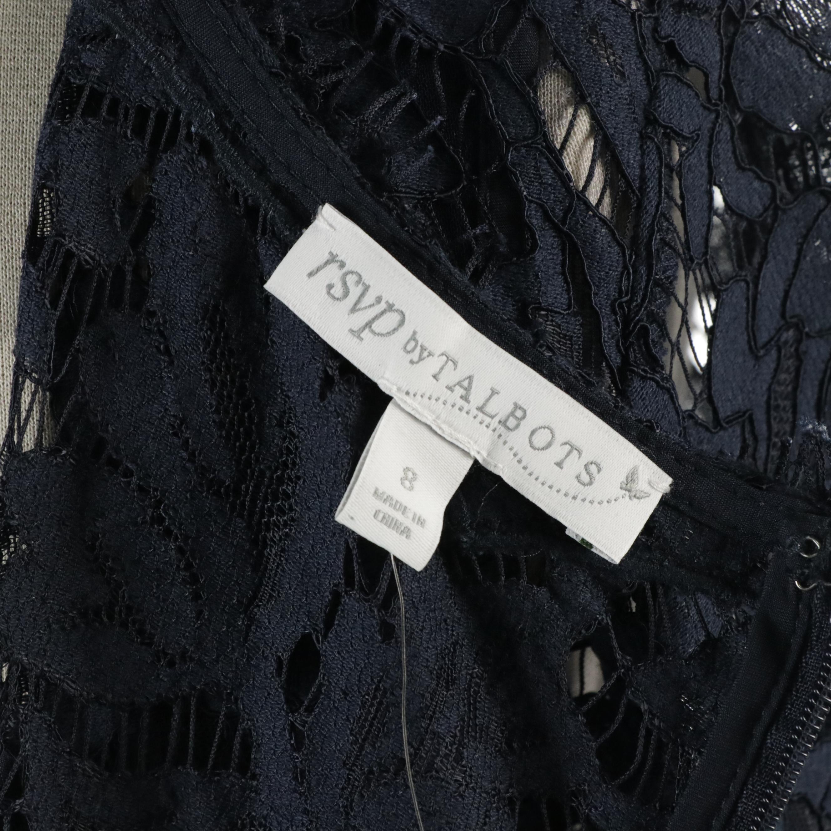 RSVP by Talbots Bell Sleeve Lace Cocktail Dresses