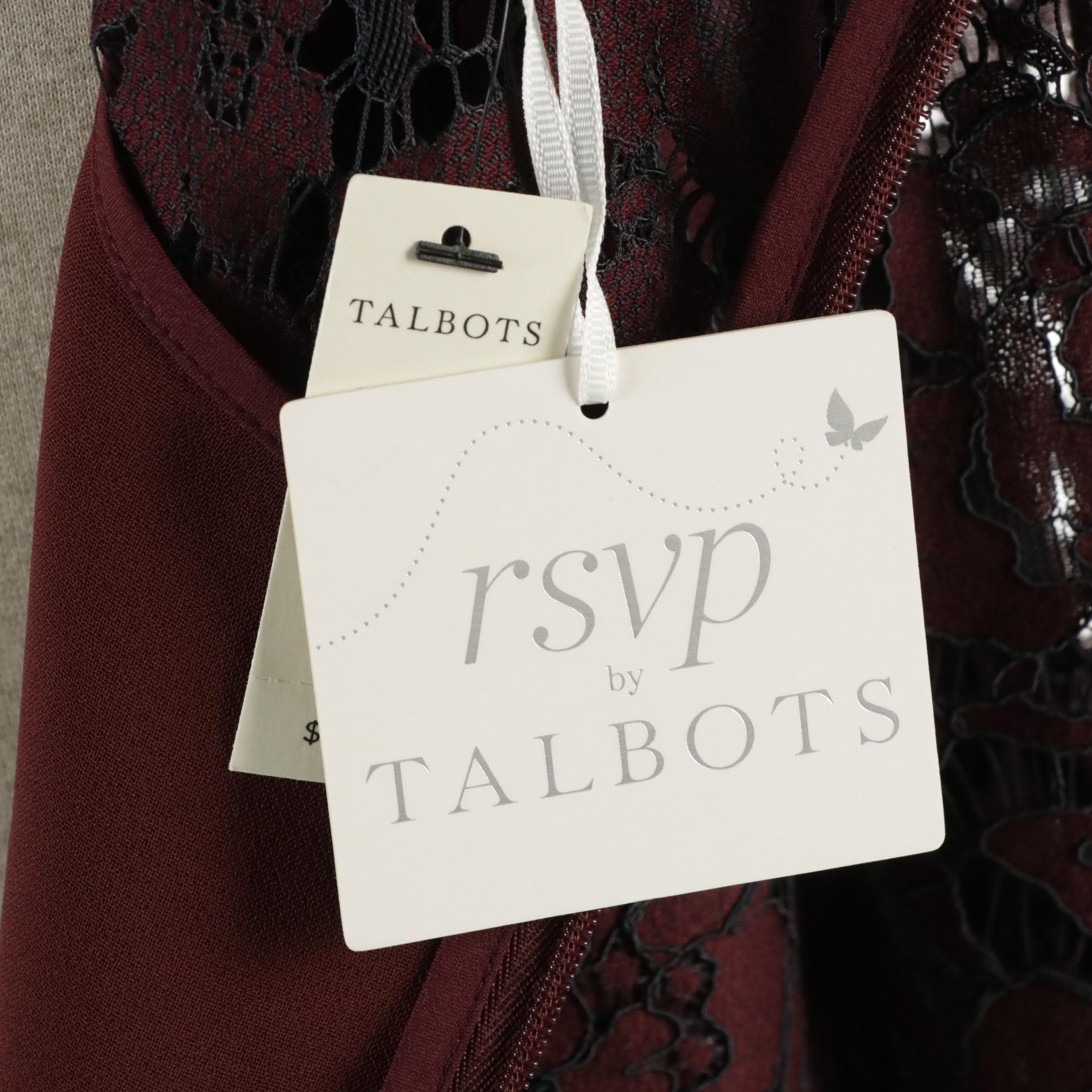 RSVP by Talbots Bell Sleeve Lace Cocktail Dresses