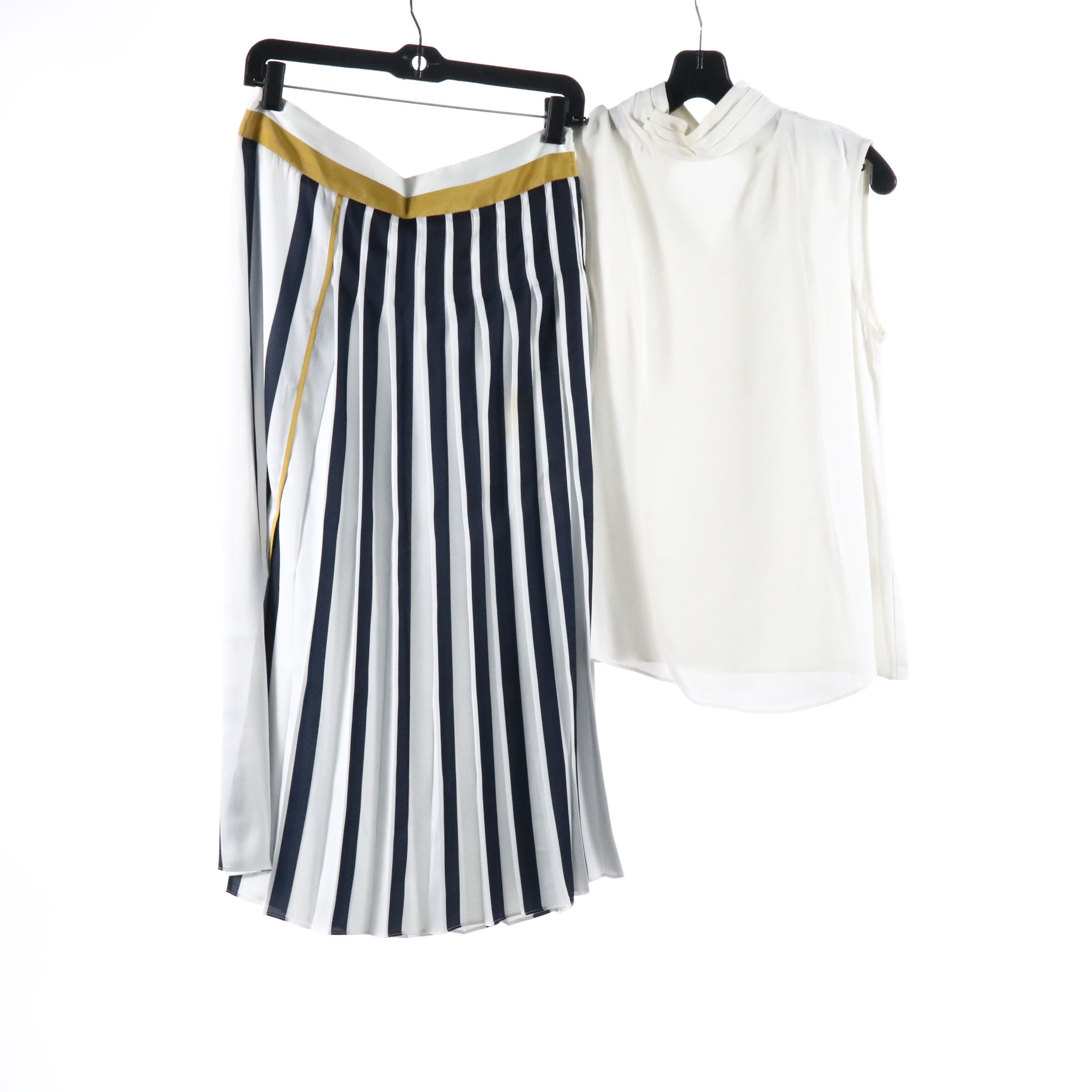 Isabel Marant Étoile Dress & Denim Jeans, Victoria Beckham Pleated Skirt, More