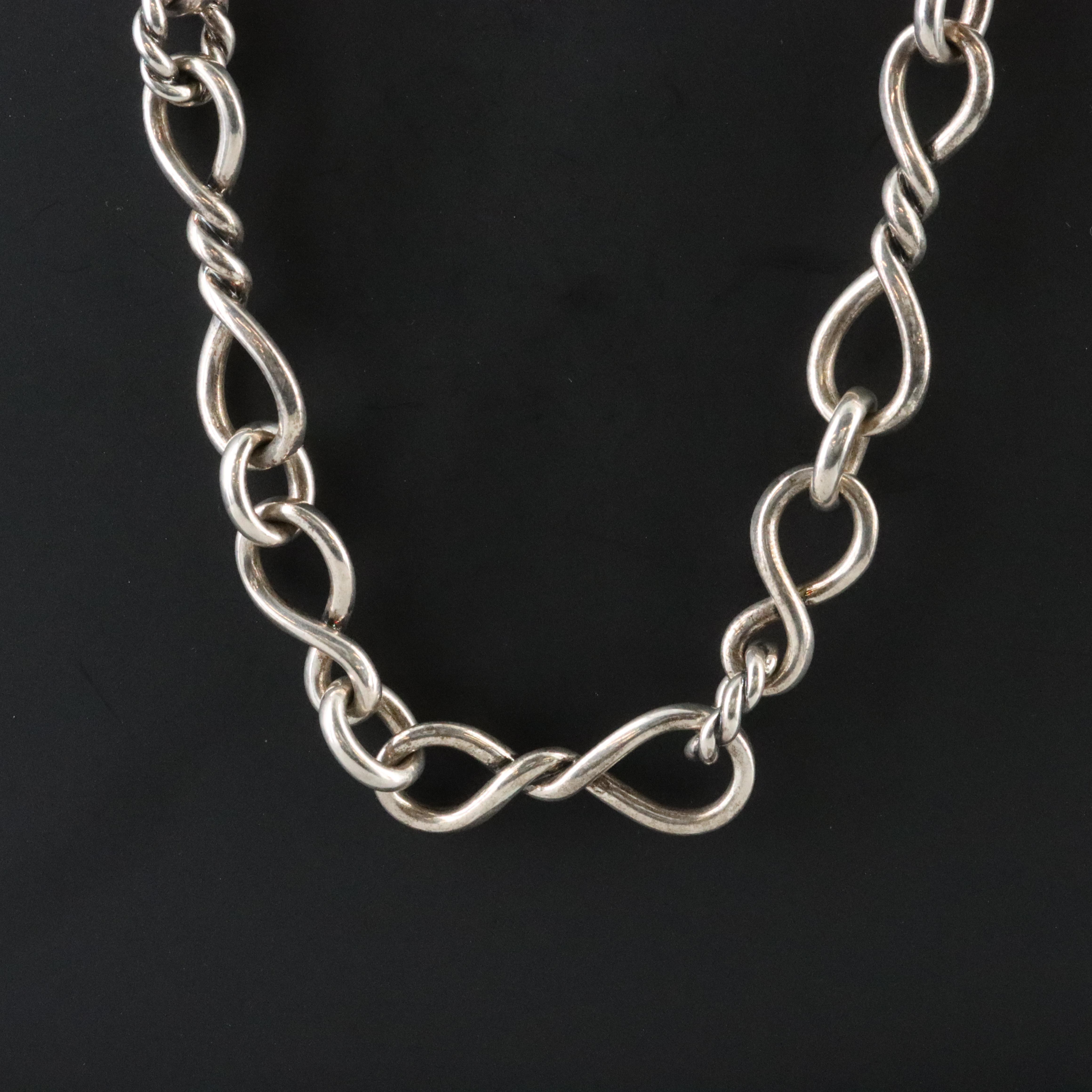 David Yurman Sterling Continuance Chain Necklace
