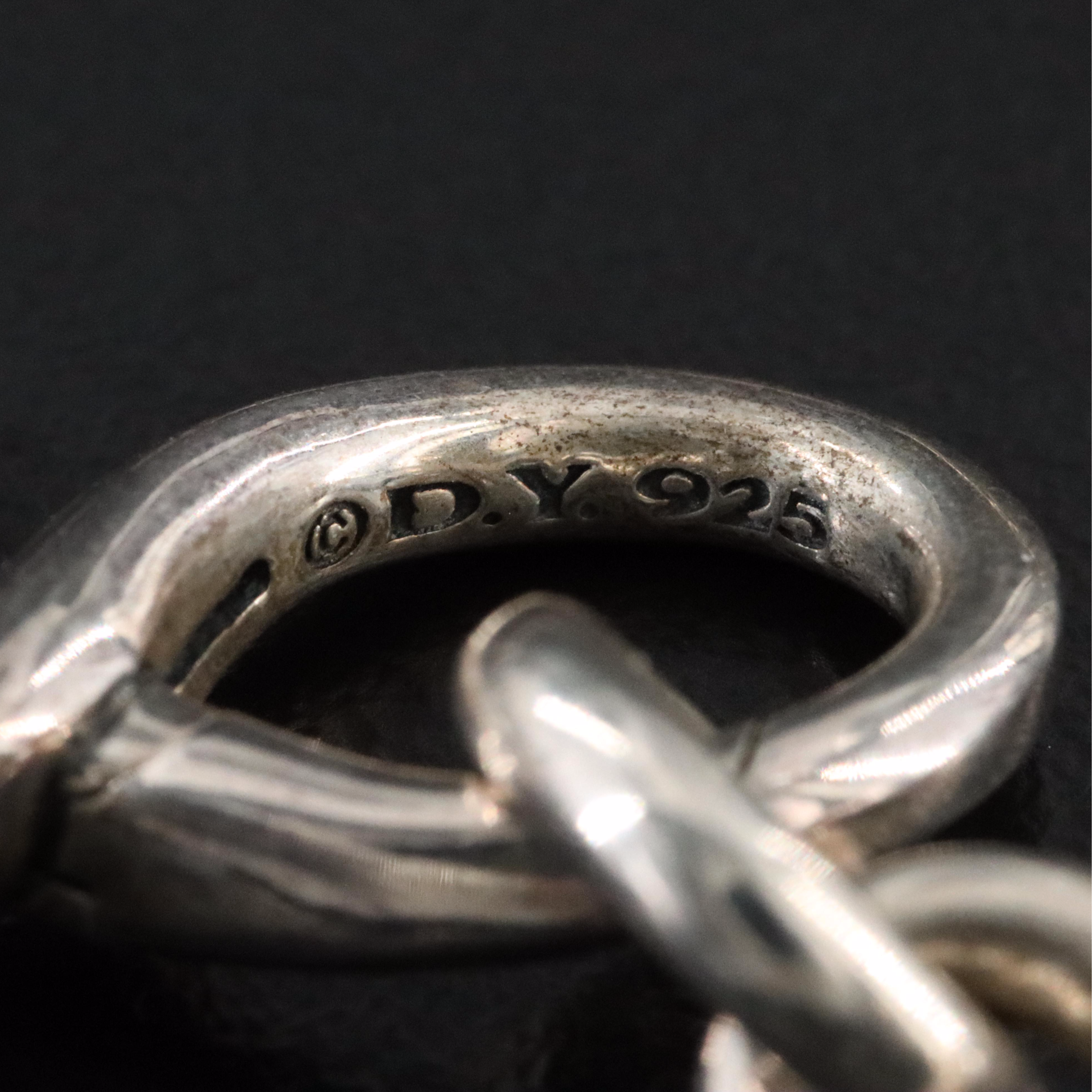 David Yurman Sterling Continuance Chain Necklace