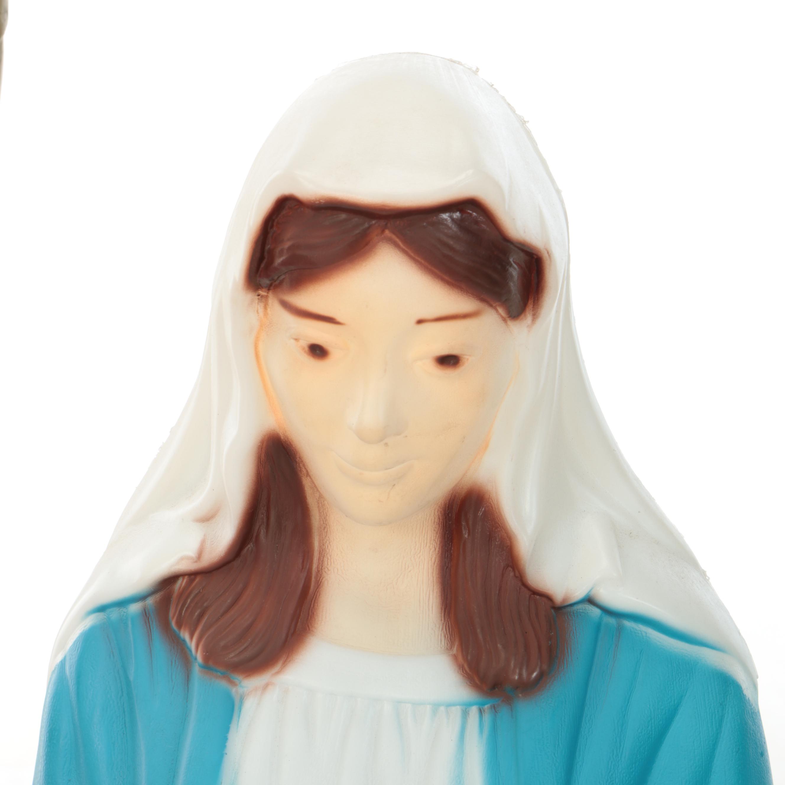 Light-Up Nativity Yard Décor Figures