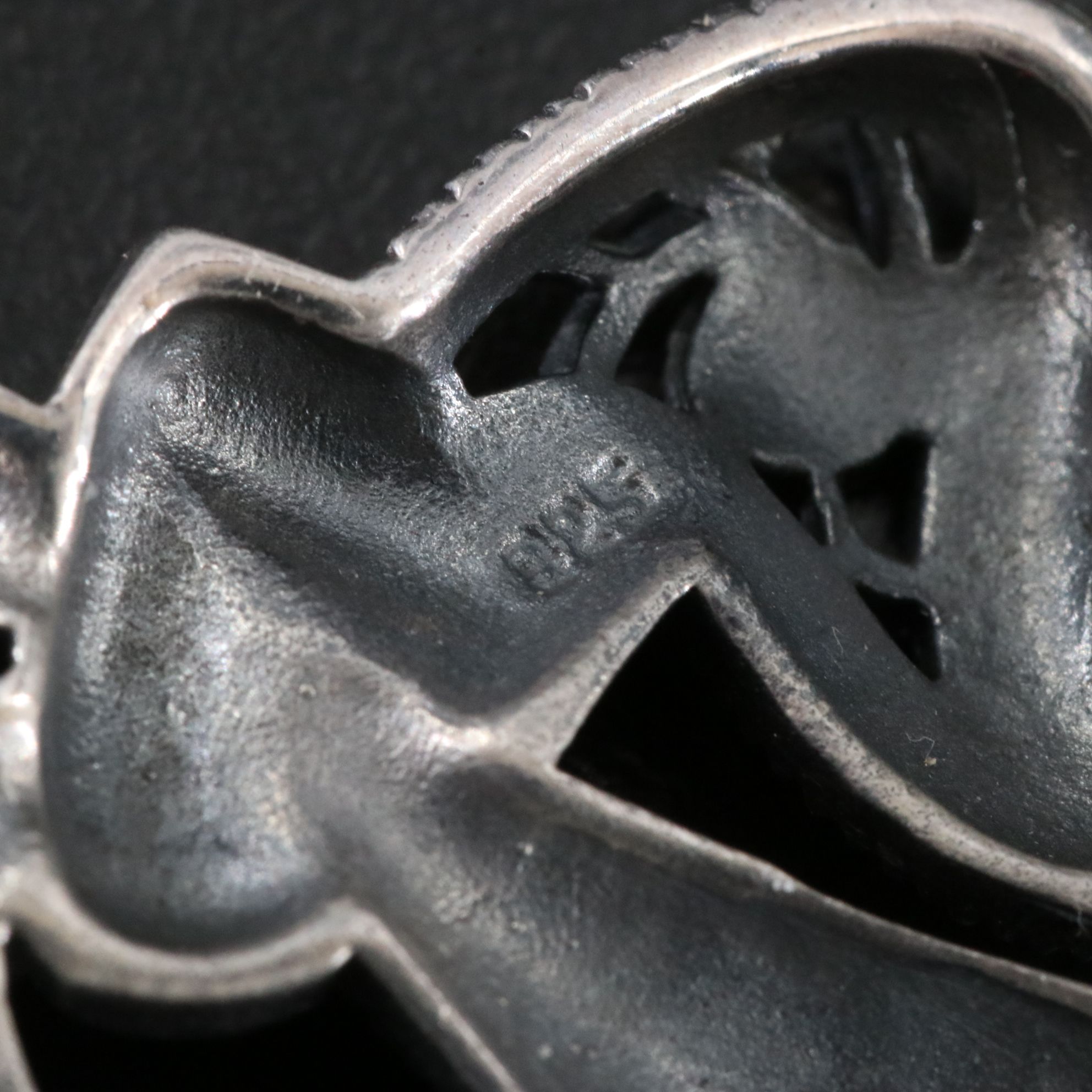 Sterling Marcasite Bow Brooch