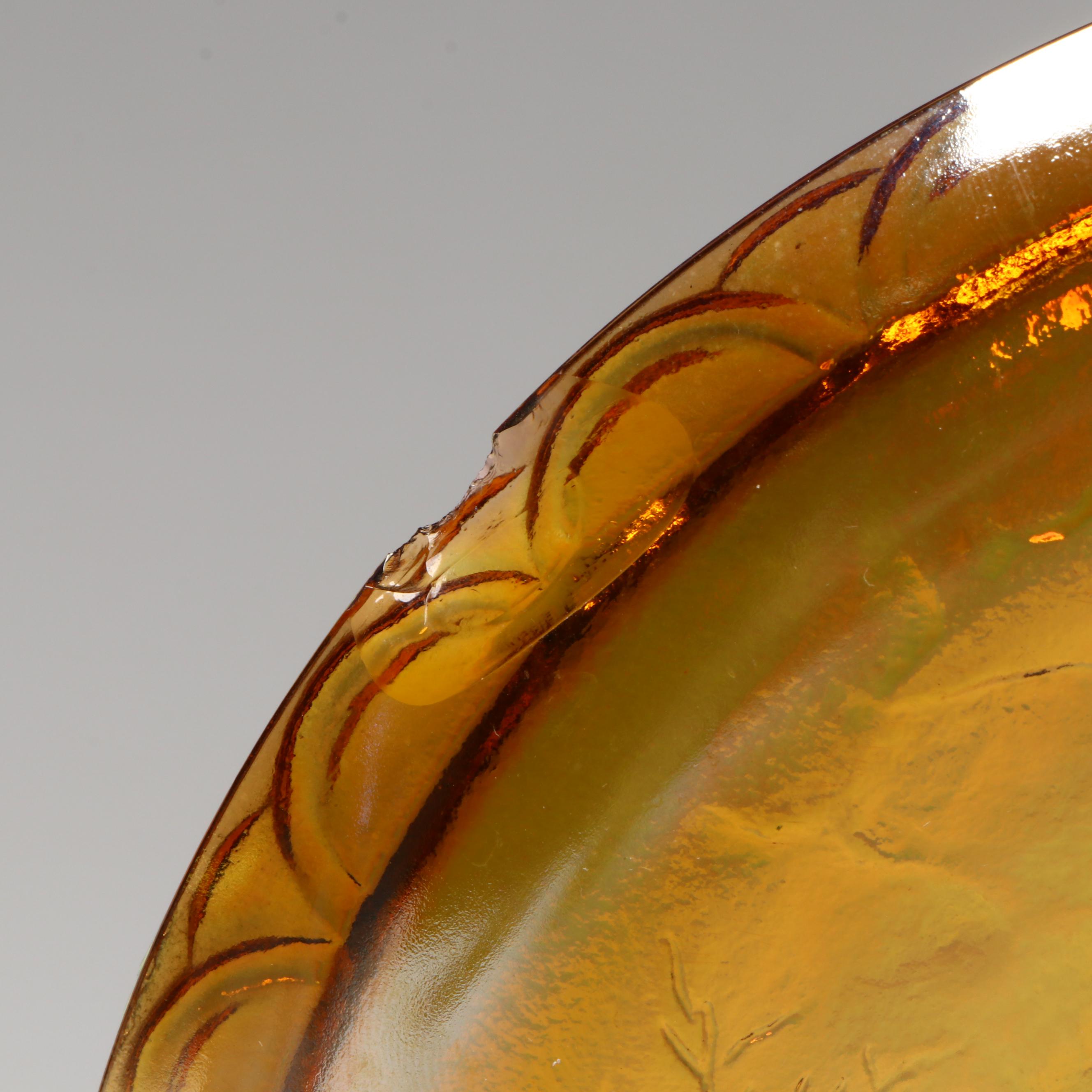 Fenton Glass Plates Featuring Eagle, Liberty Hall and Liberty Bell
