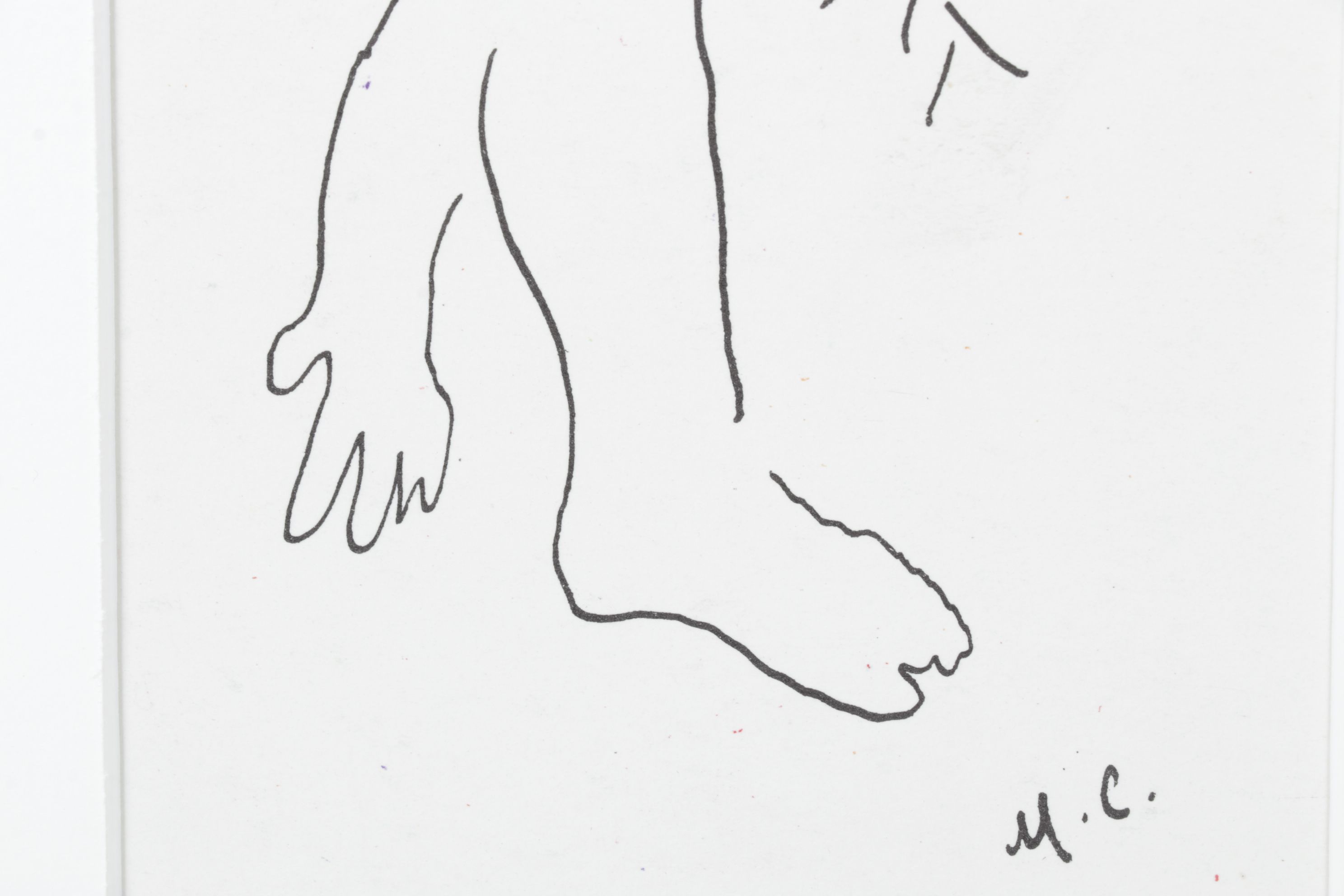 Marc Chagall Offset Lithograph for "Derrière le Miroir," 1969