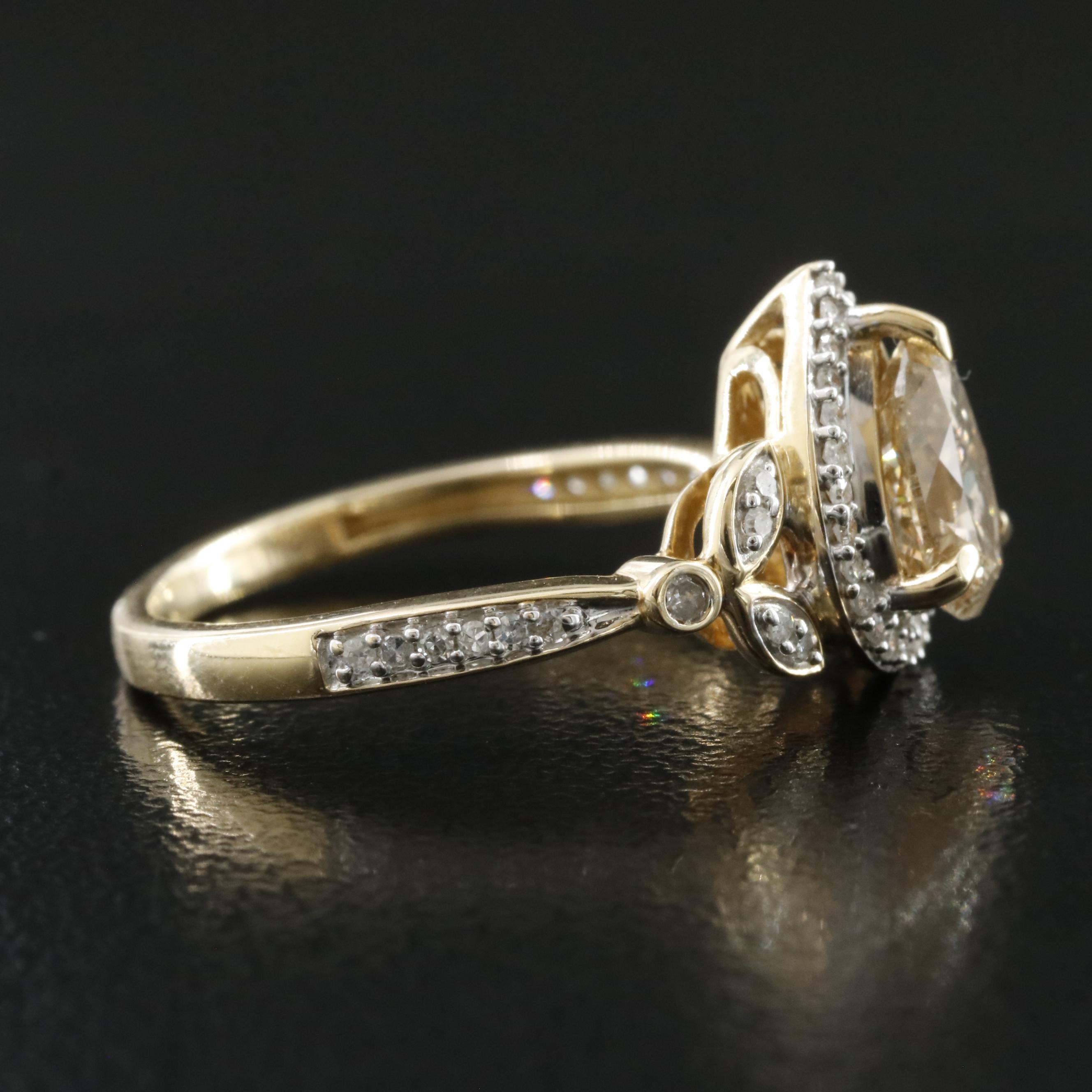 14K 1.16 CTW Diamond Ring
