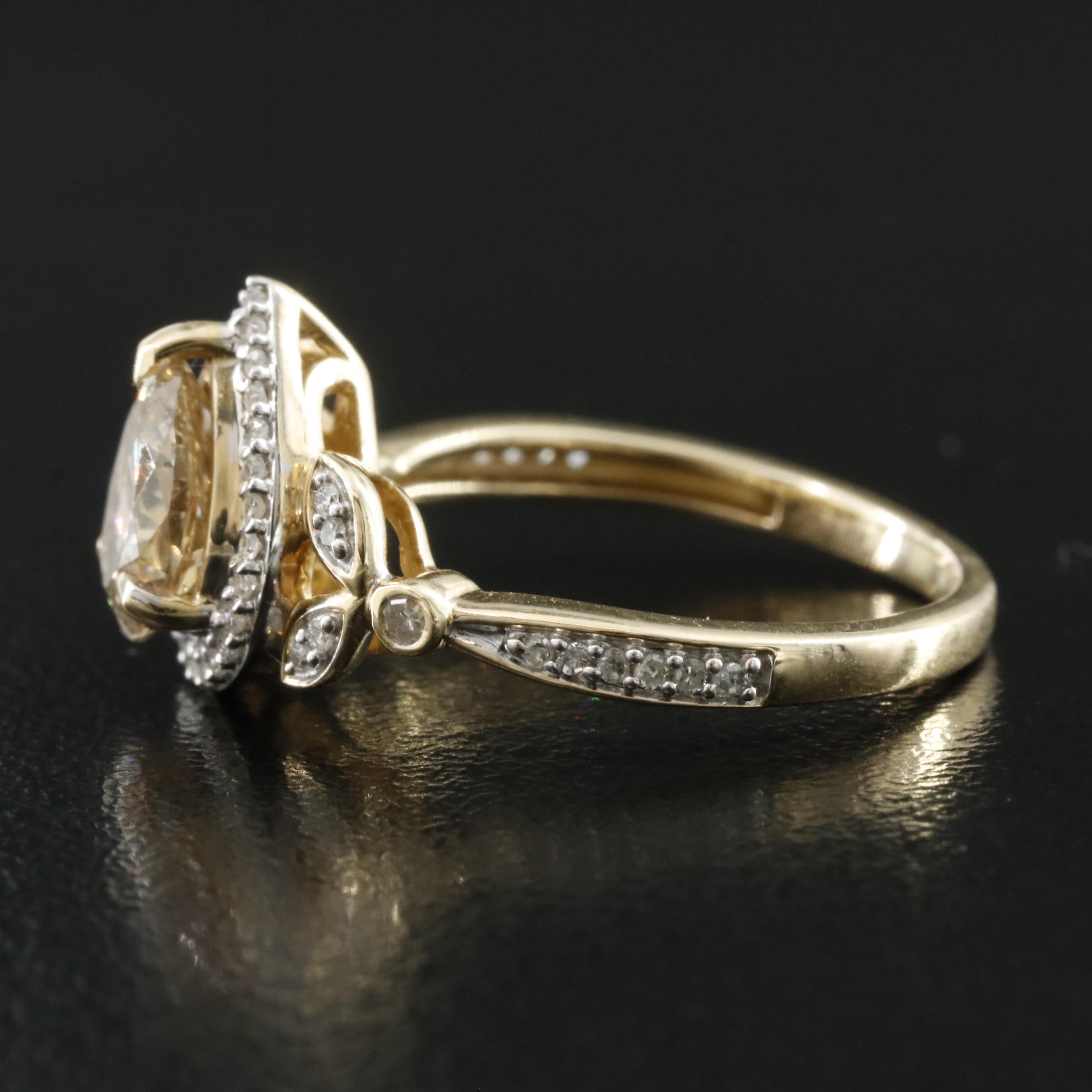 14K 1.16 CTW Diamond Ring