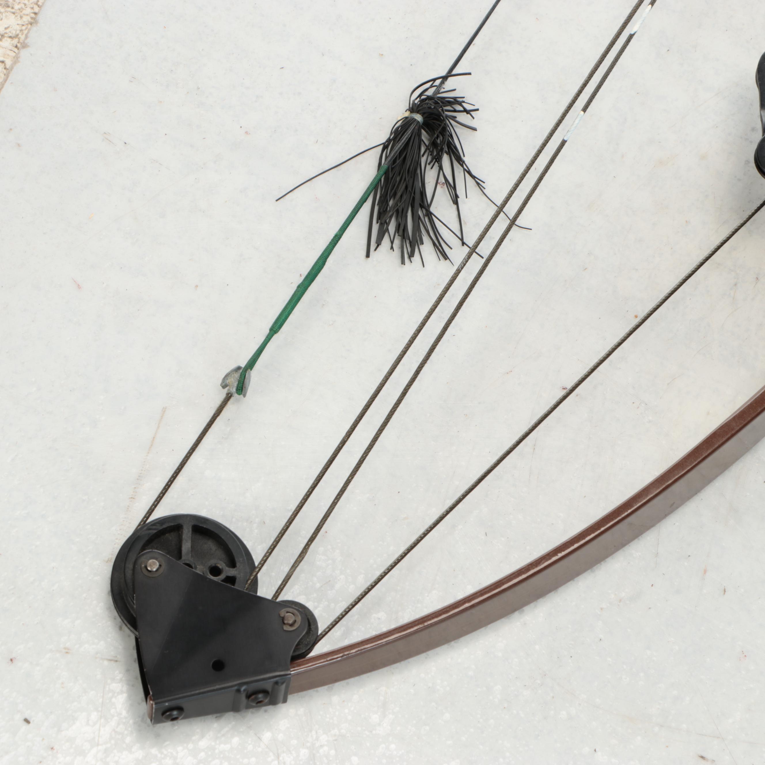 Bear Whitetail Hunter Metal Compound Bow in Charles Daly Camo Case