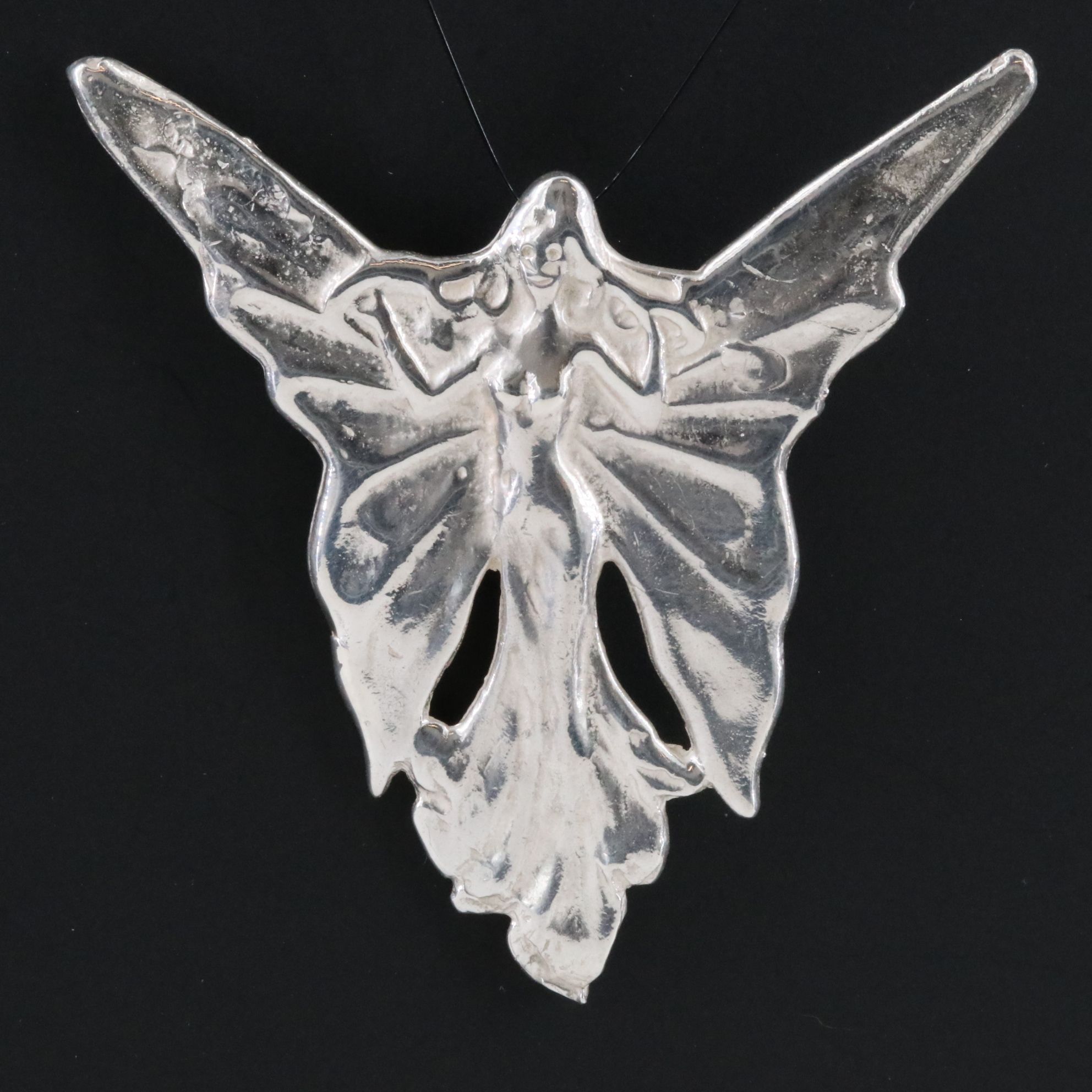 Sterling Fairy Pendant