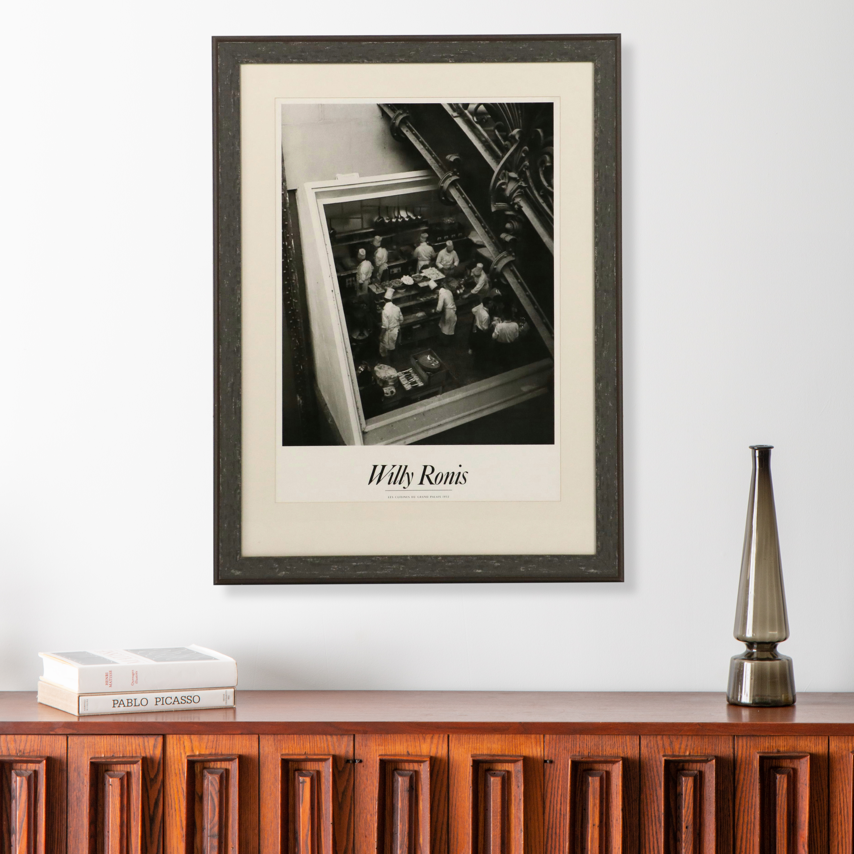 Offset Lithograph After Willy Ronis "Les Cuisines De Grand Palais"