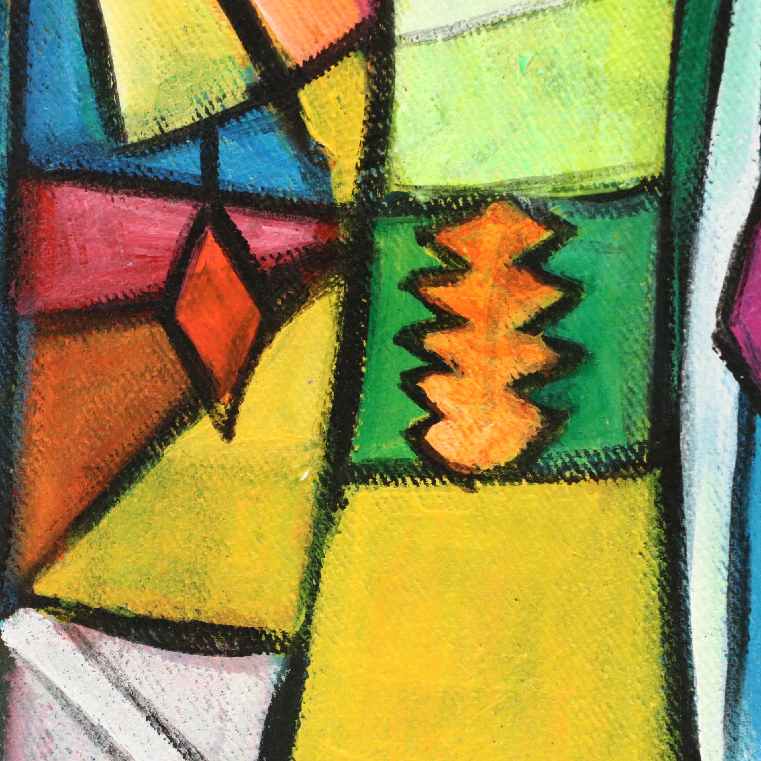 Evuarherhe Ufuoma Acrylic Painting "Beauty I," 2022