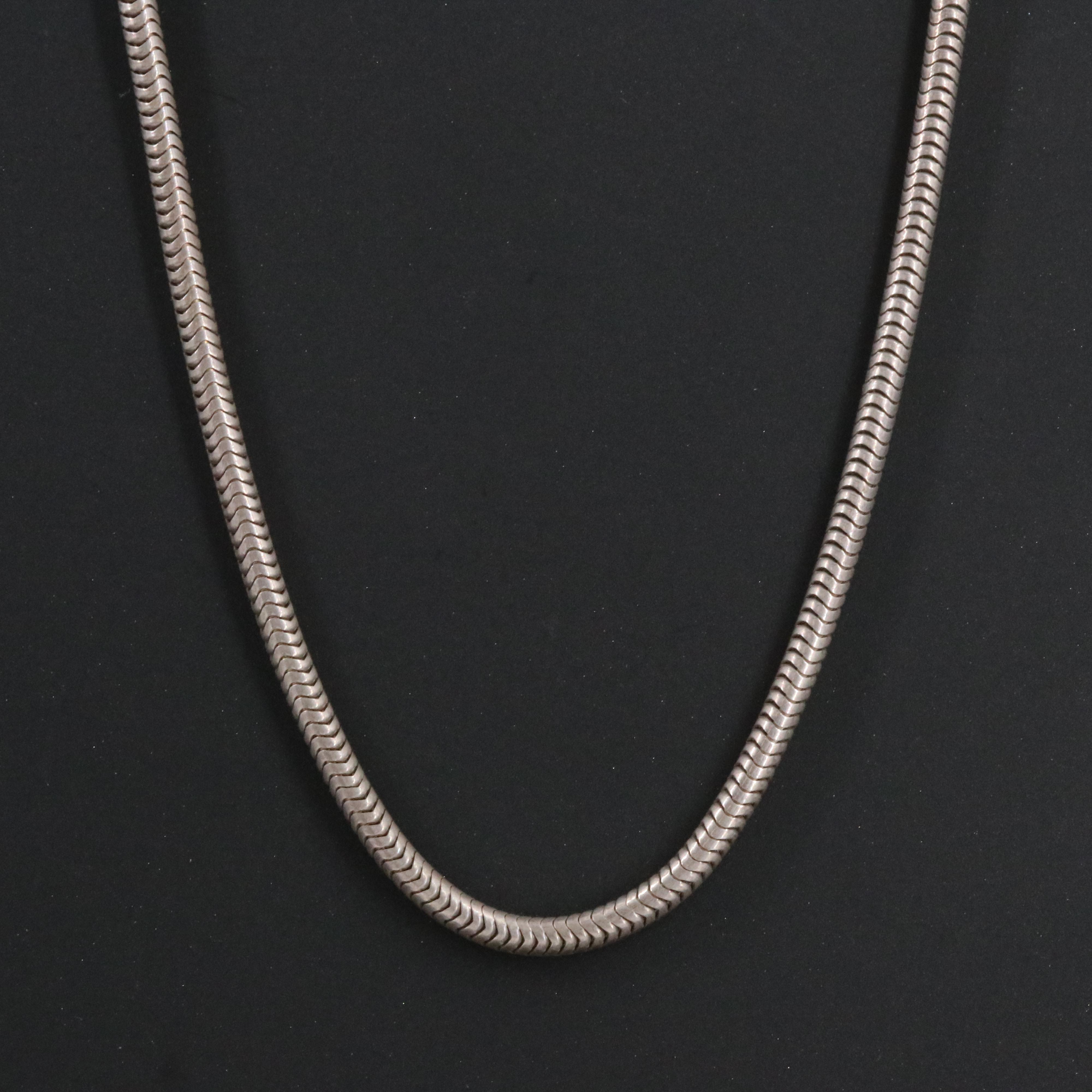 Tiffany & Co. Sterling Snake Chain Necklace