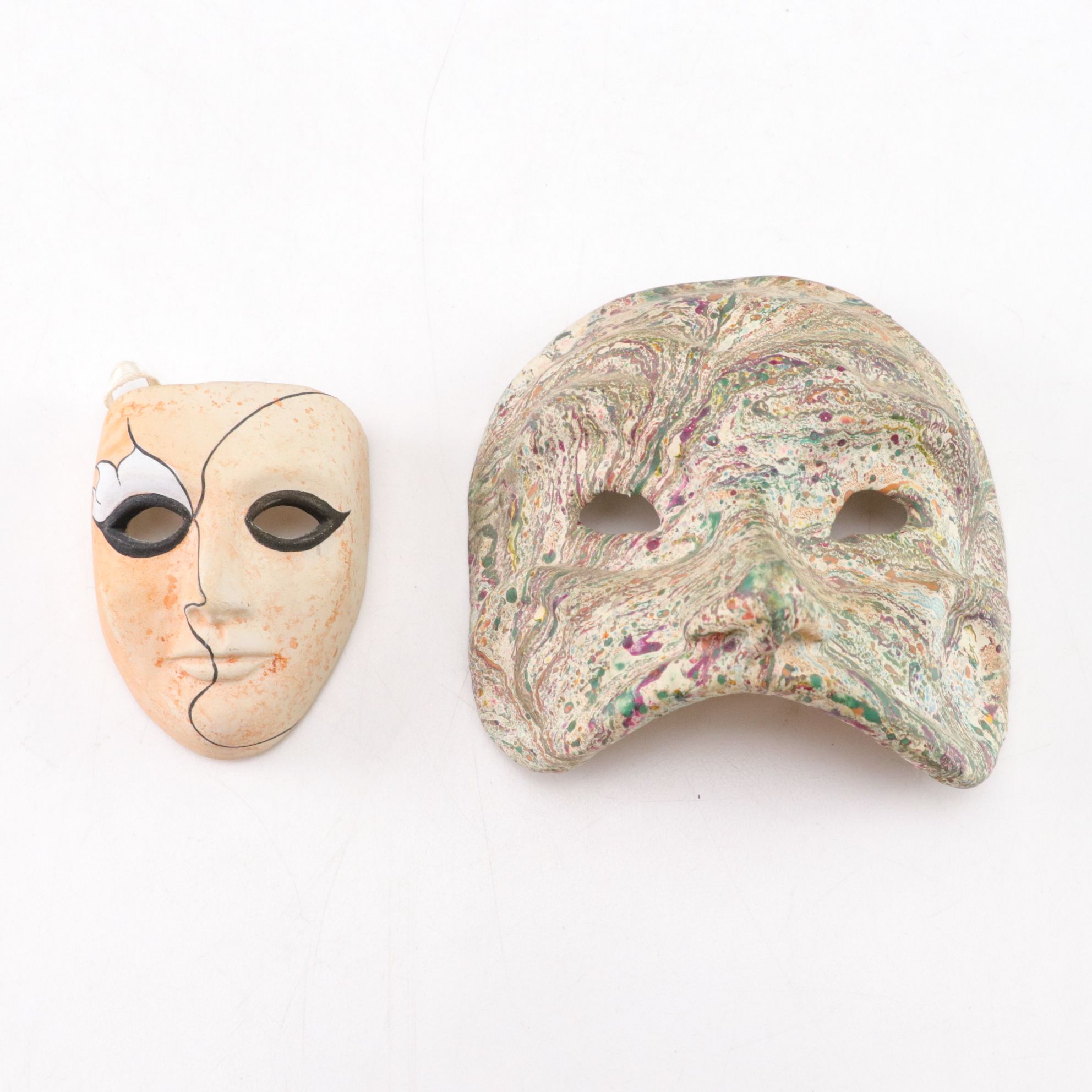 "Russ Chuckles" with Swinging Clown and Clown Dolls, Masks and More