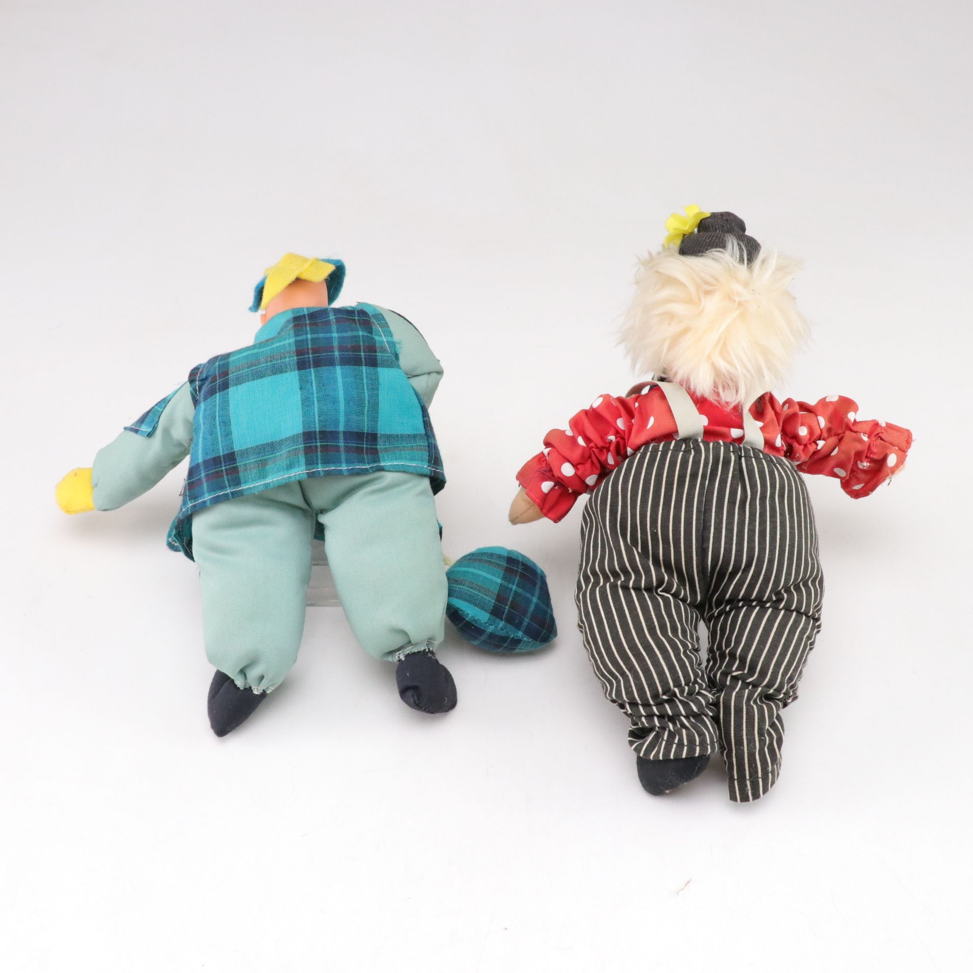 "Russ Chuckles" with Swinging Clown and Clown Dolls, Masks and More