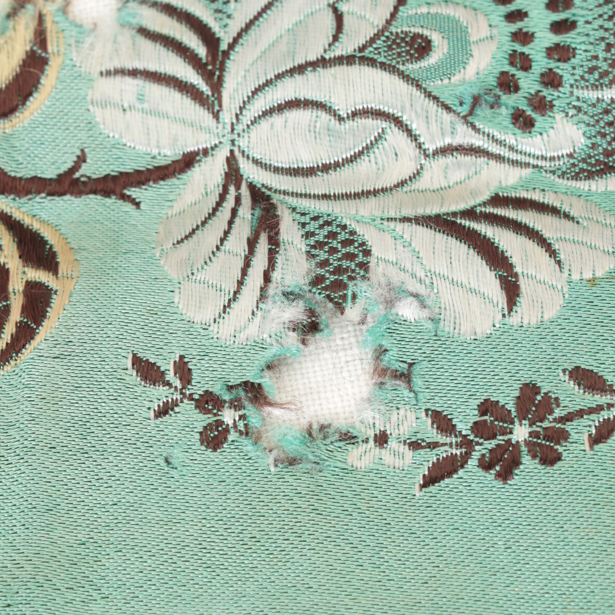 Handmade Folk Style Jacquard and Bead Embellished Vests, Mid-Late 20th C.