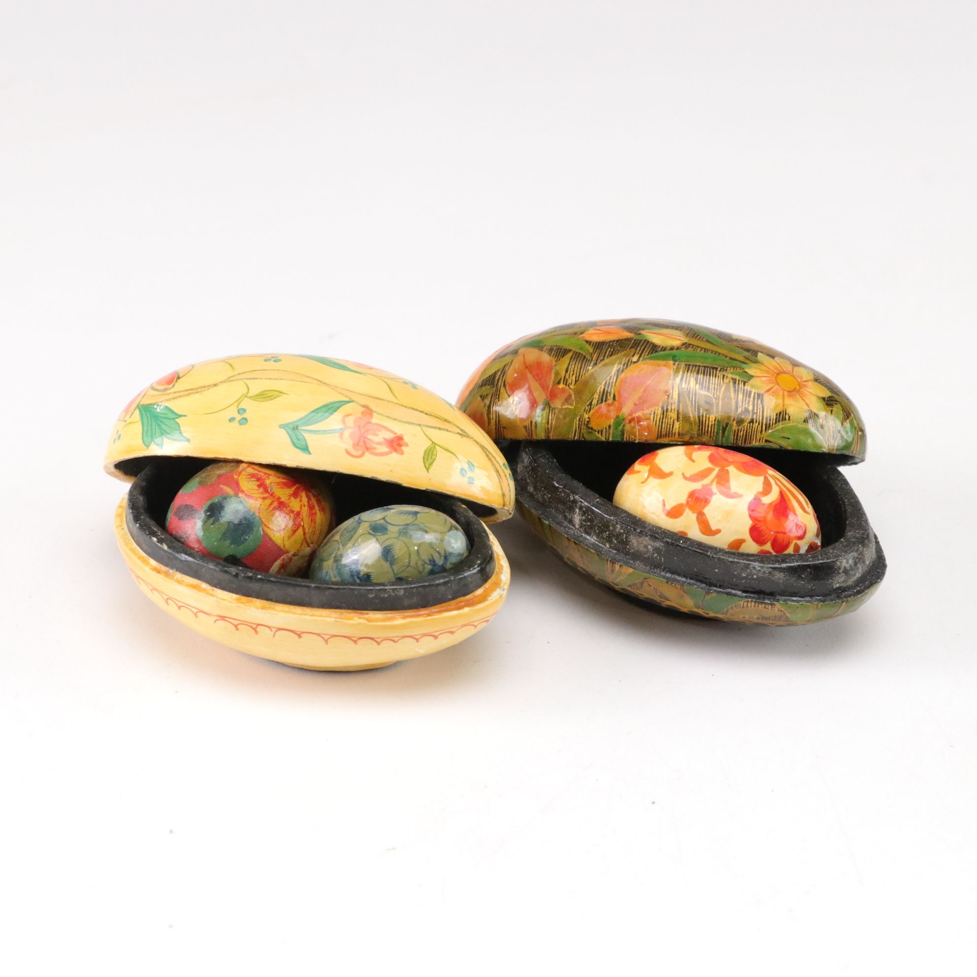 Hand-Painted Egg, Chicken & Other Figurines