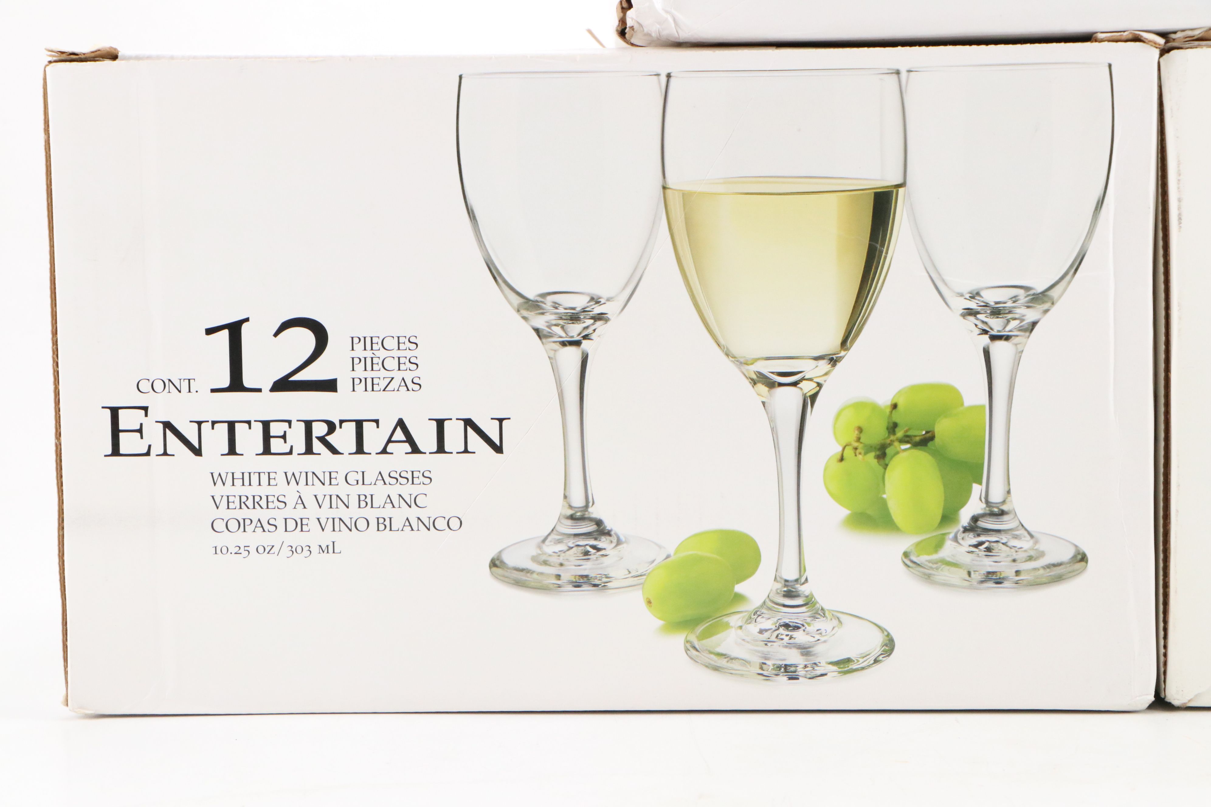 Libbey Glass White Wine Glasses