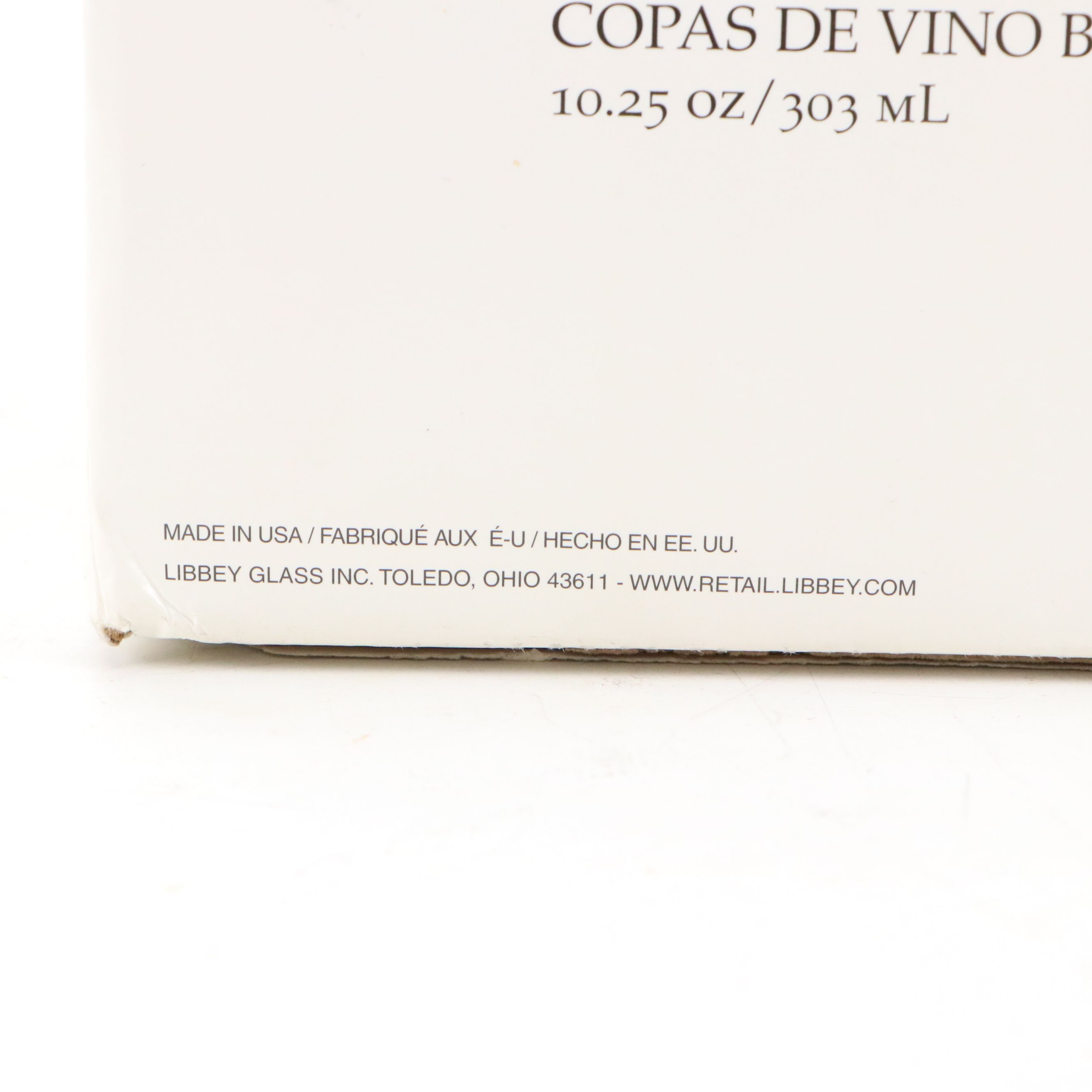 Libbey Glass White Wine Glasses