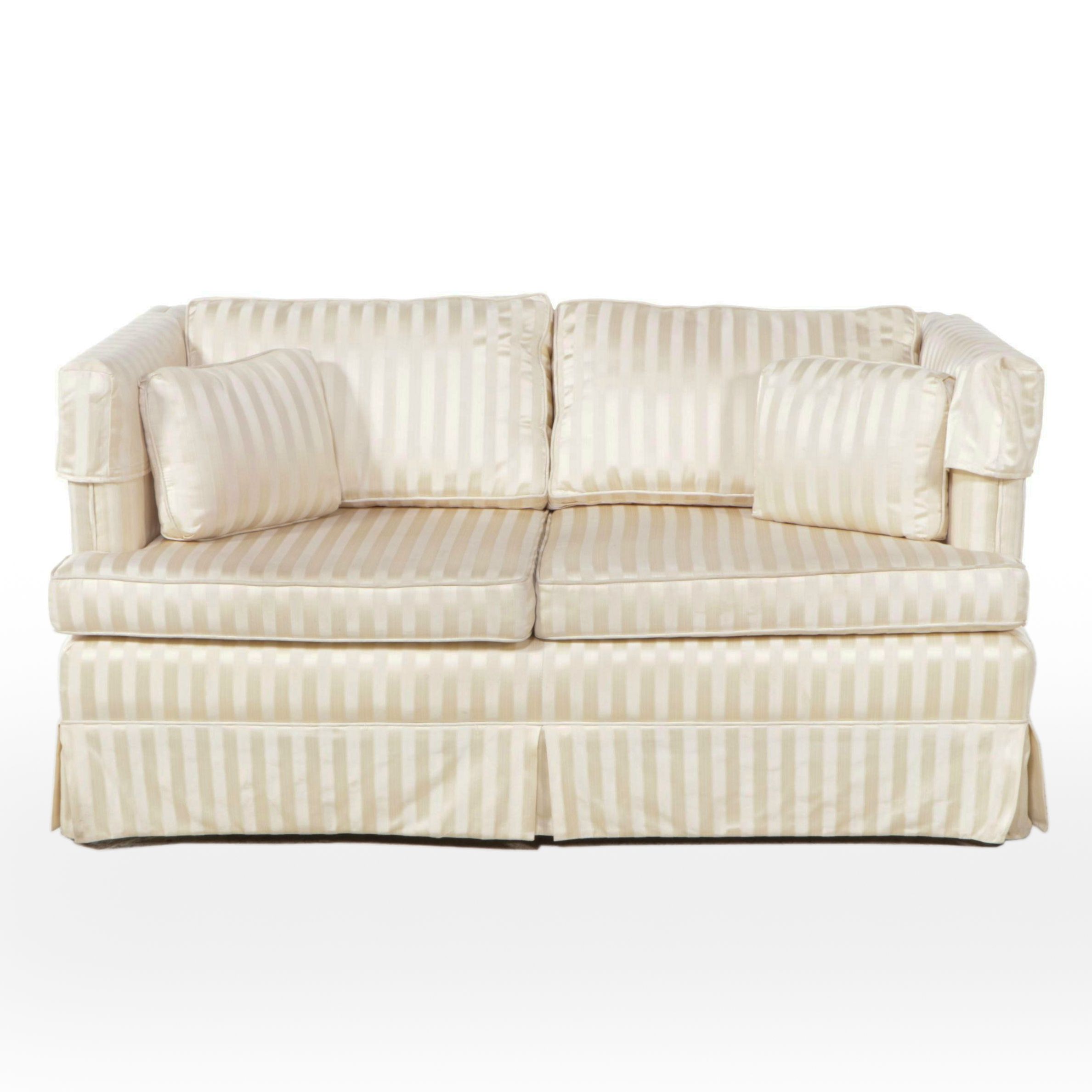 Upholstered Loveseat, Late 20th Century