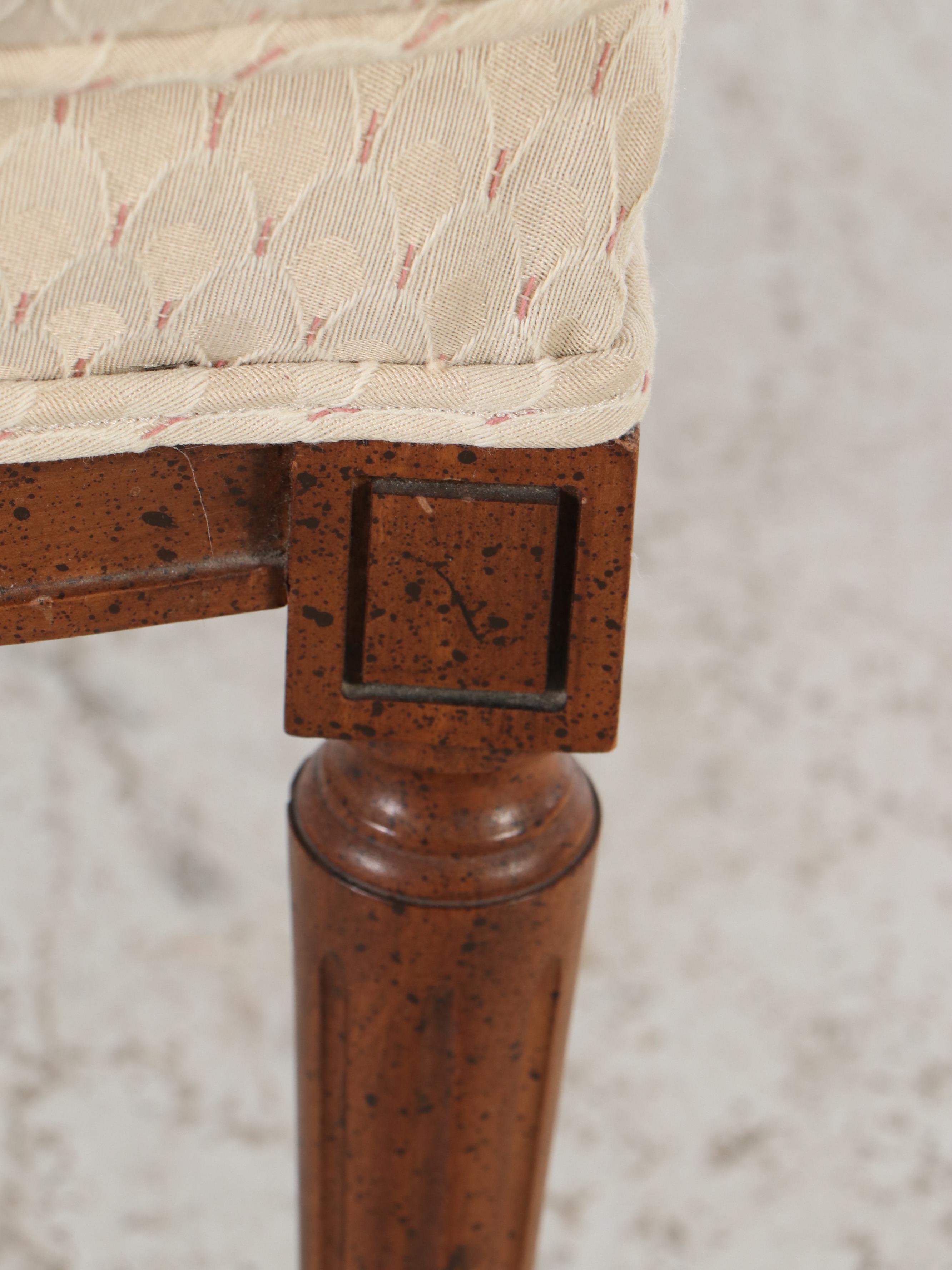 Louis XV Style Walnut Armchair, Mid to Late 20th Century