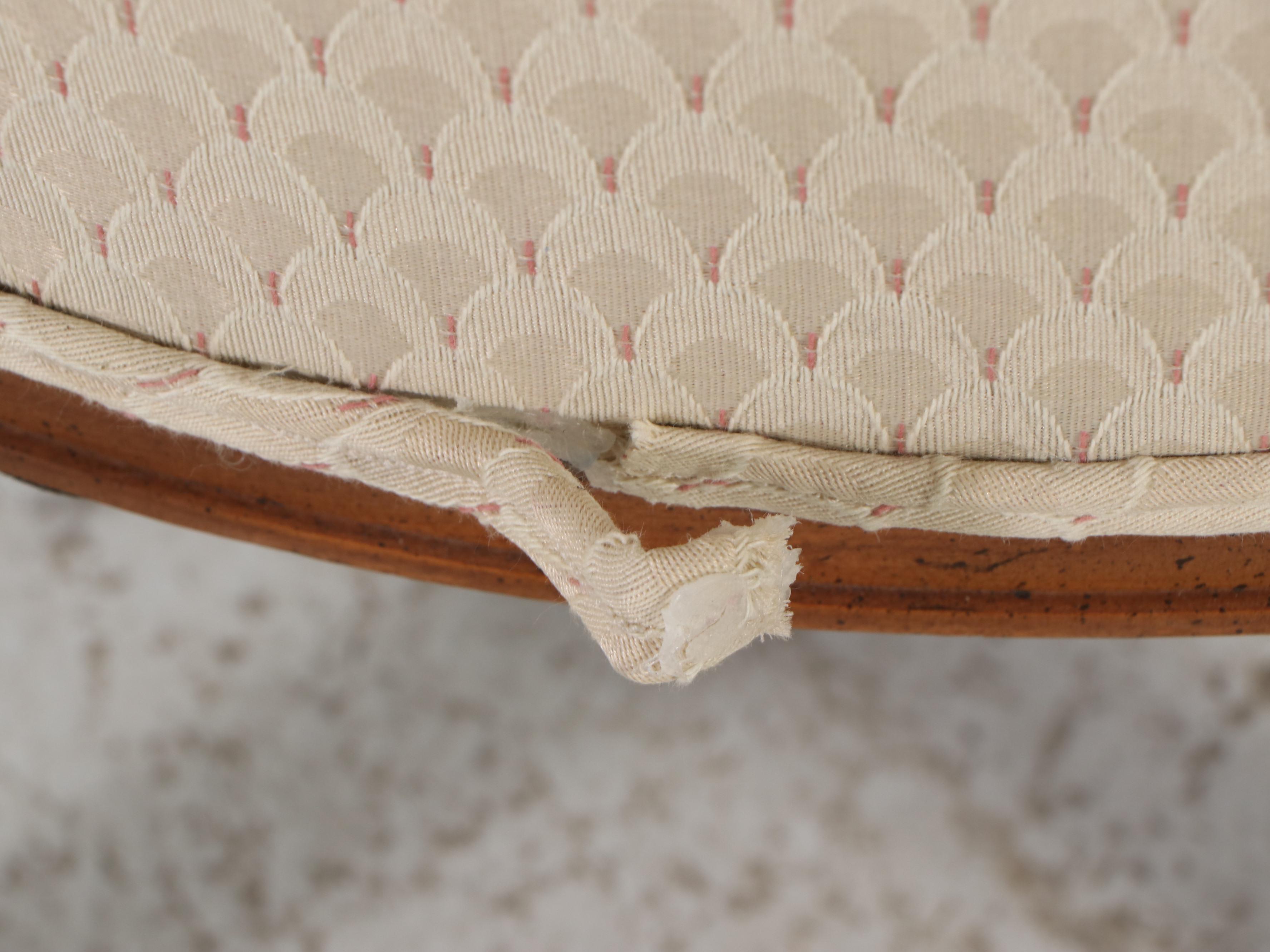 Louis XV Style Walnut Armchair, Mid to Late 20th Century