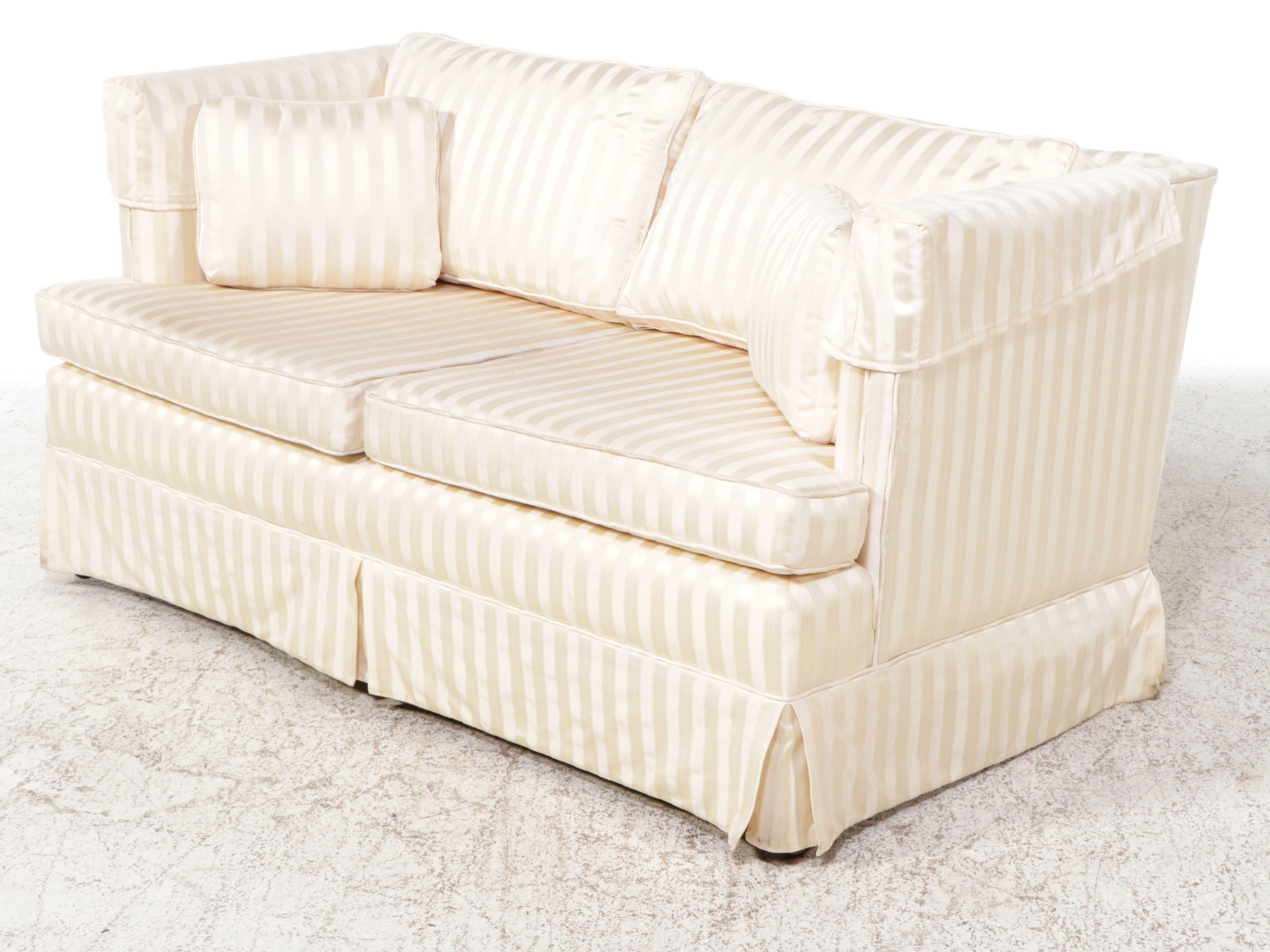 Upholstered Loveseat, Late 20th Century