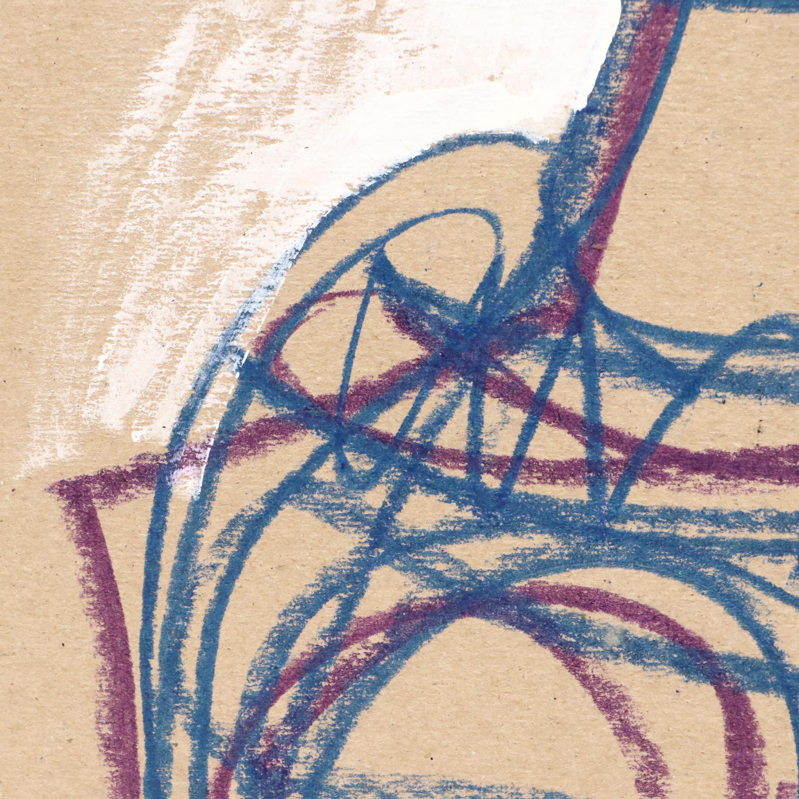 Abiola Idowu Modern Portrait Drawing "I Love you a great DEAL," 2023