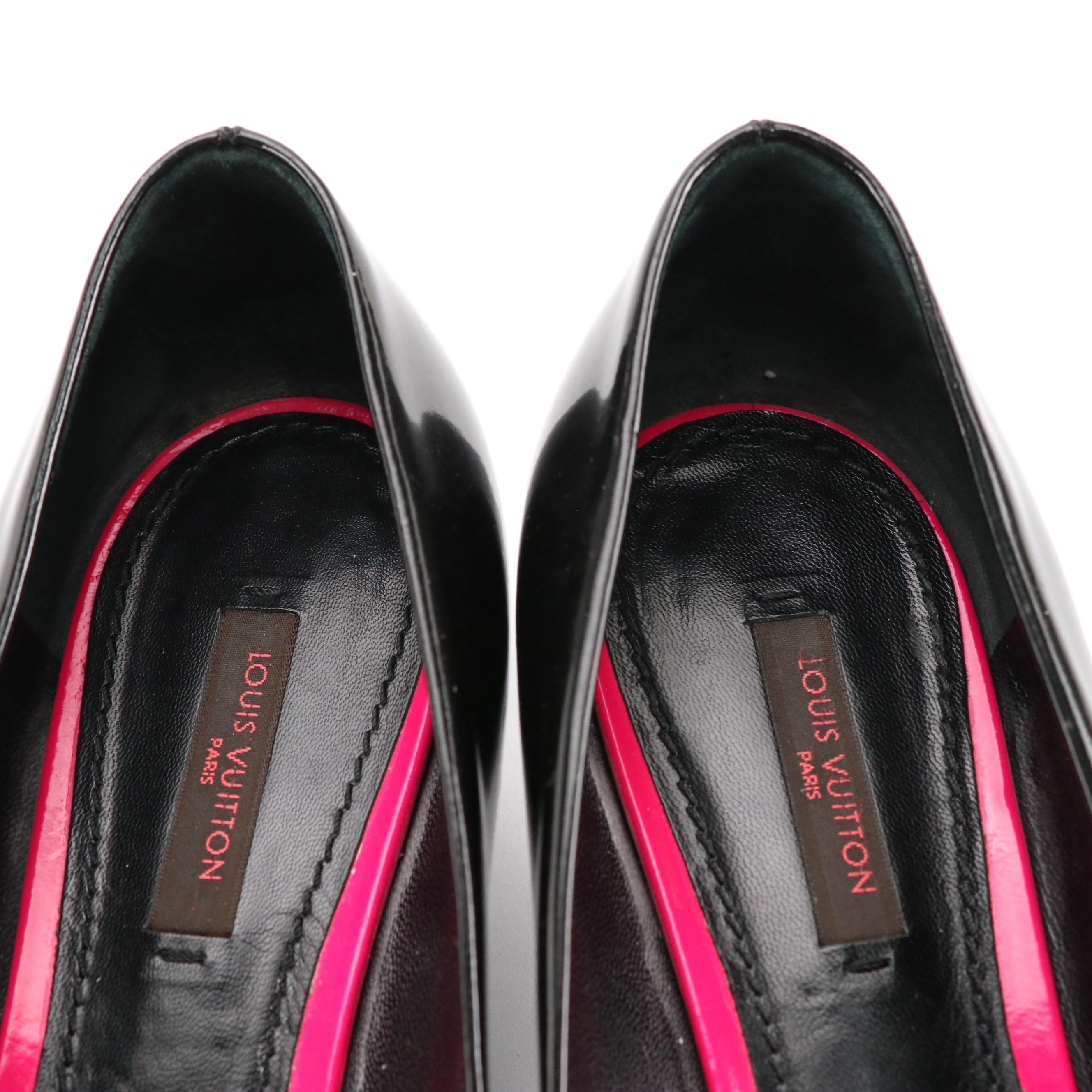 Louis Vuitton x Stephen Sprouse Graffiti Kitten Heels in Patent Leather