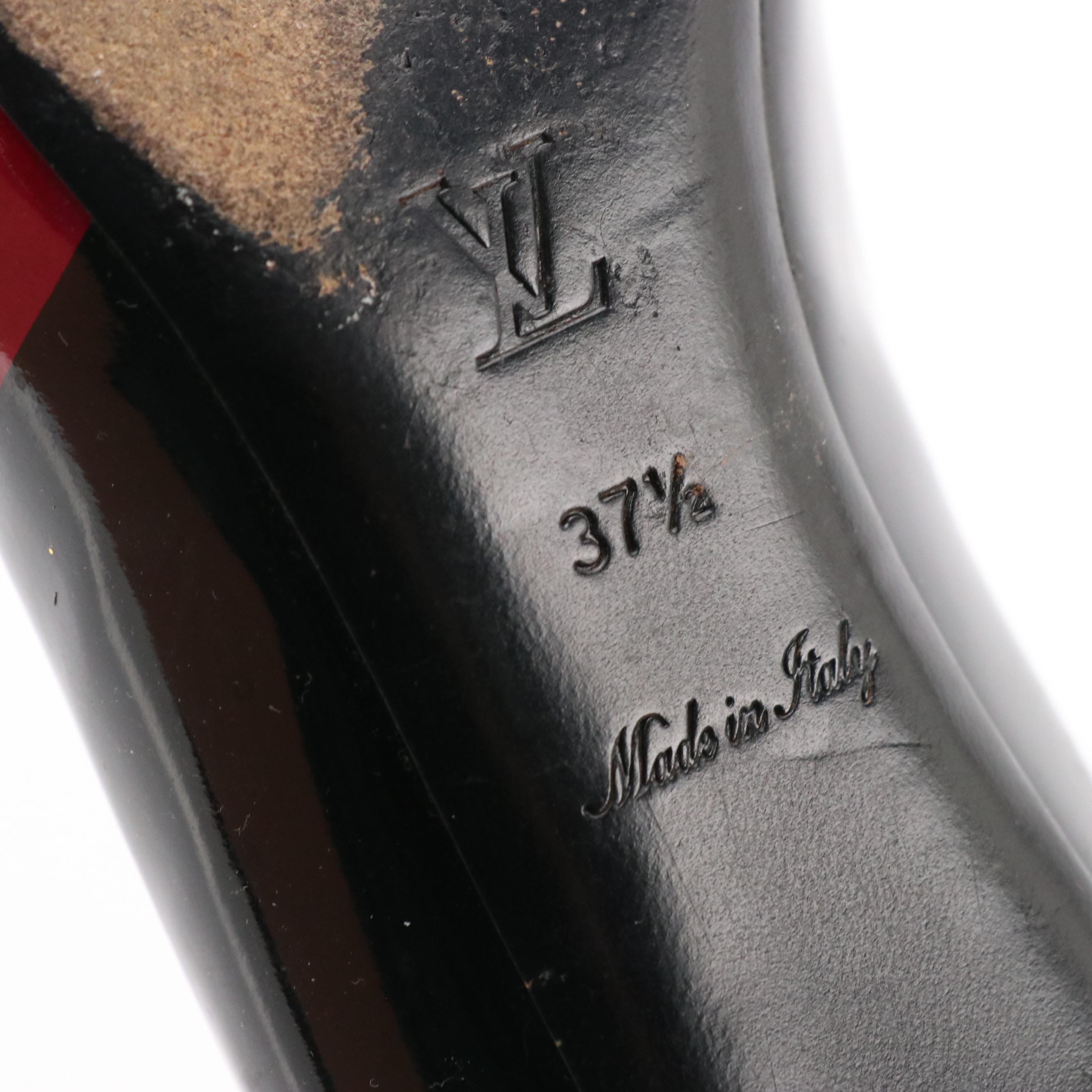 Louis Vuitton x Stephen Sprouse Graffiti Kitten Heels in Patent Leather