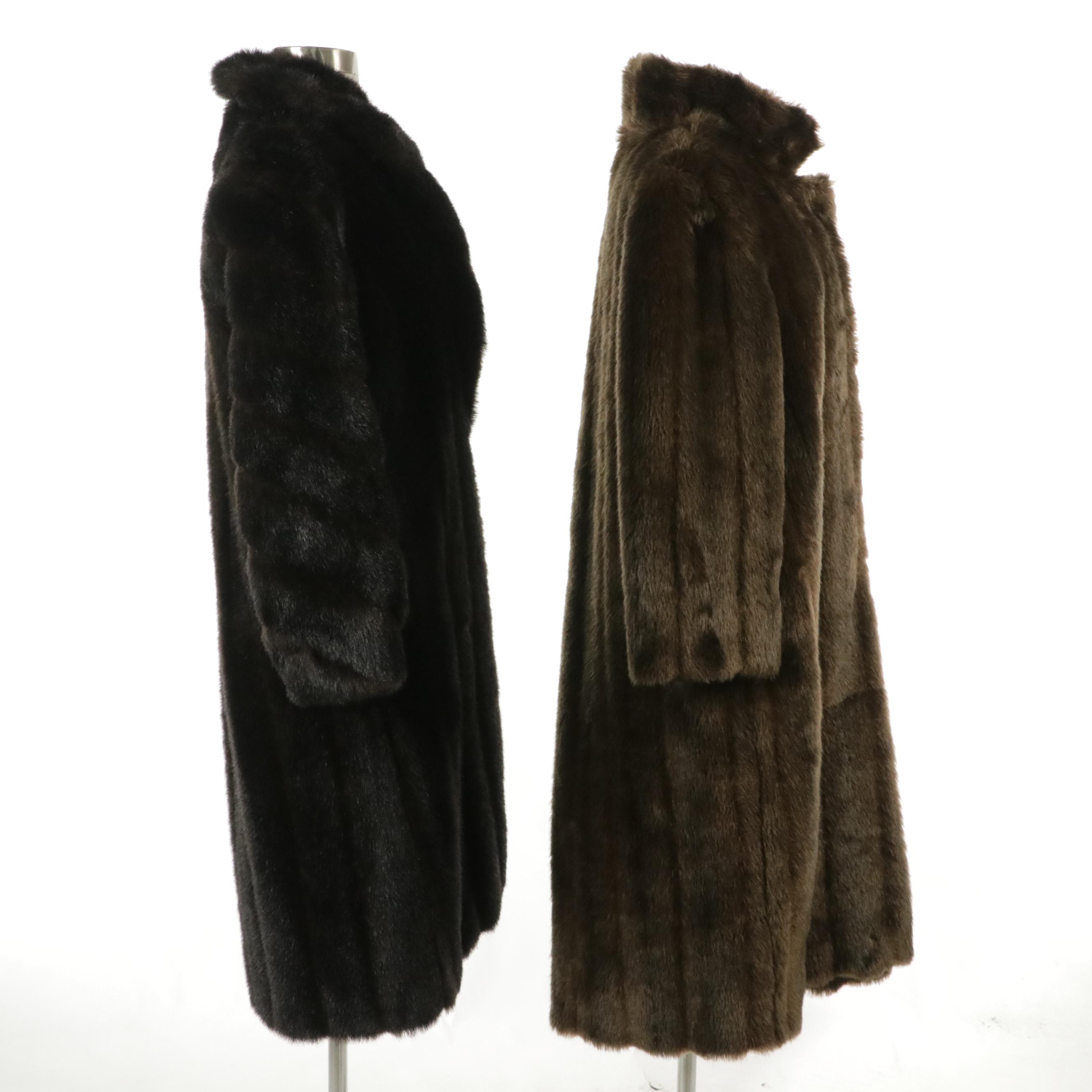 Donna Salyers Fabulous Furs and Other Long Faux-Fur Coats