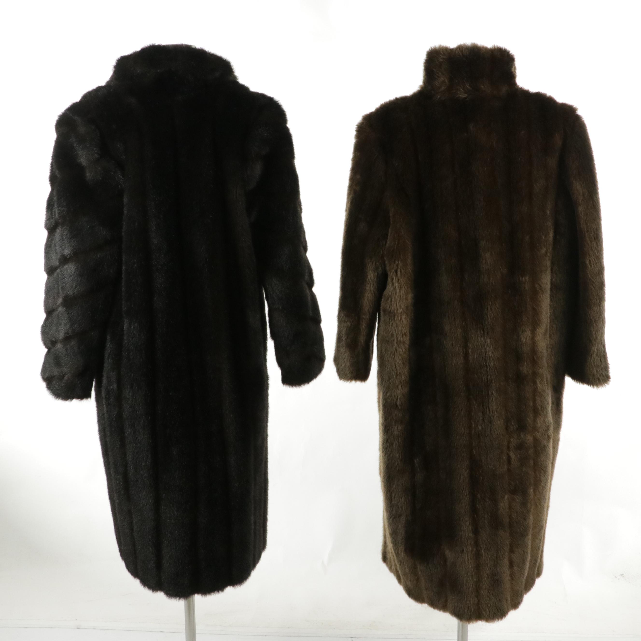 Donna Salyers Fabulous Furs and Other Long Faux-Fur Coats