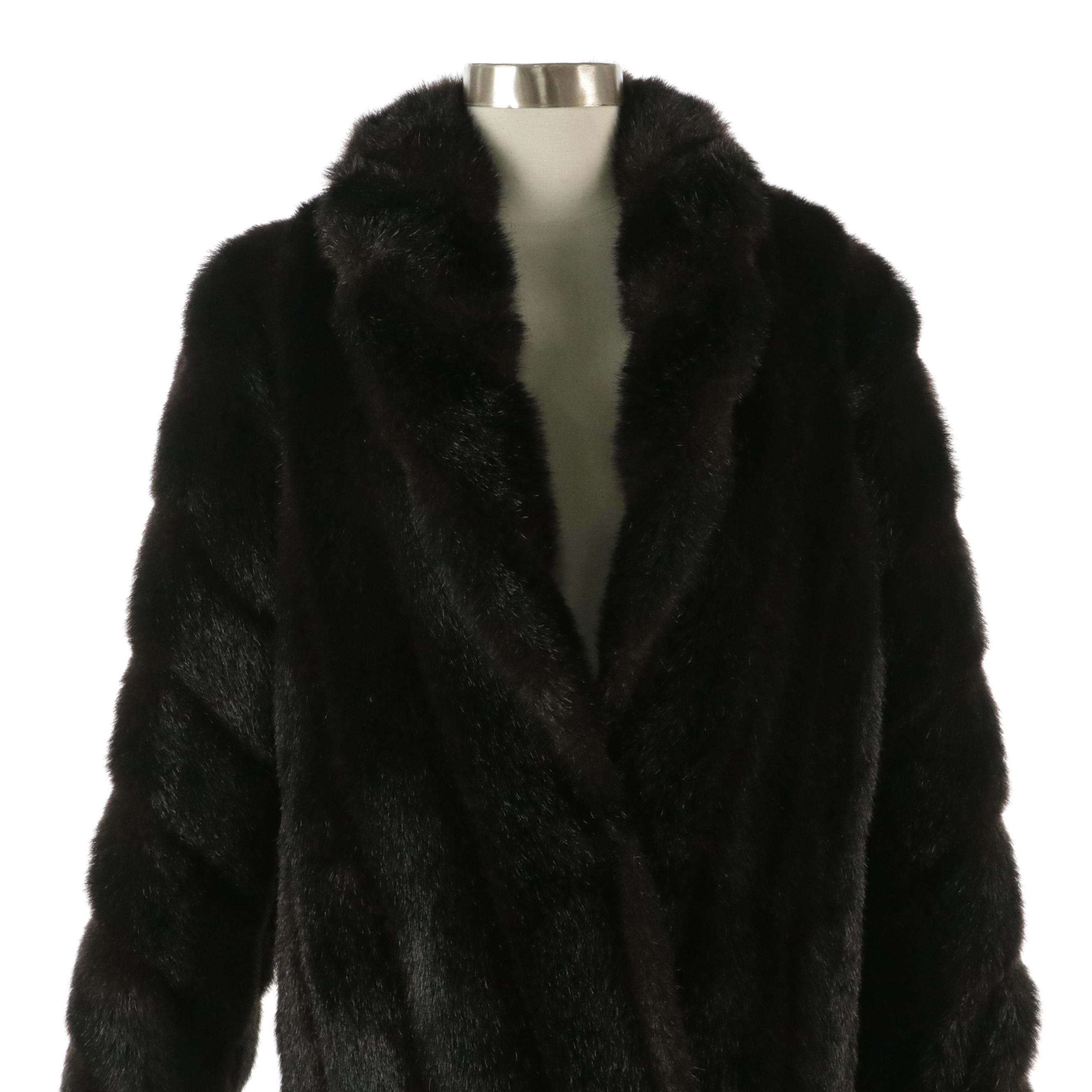Donna Salyers Fabulous Furs and Other Long Faux-Fur Coats