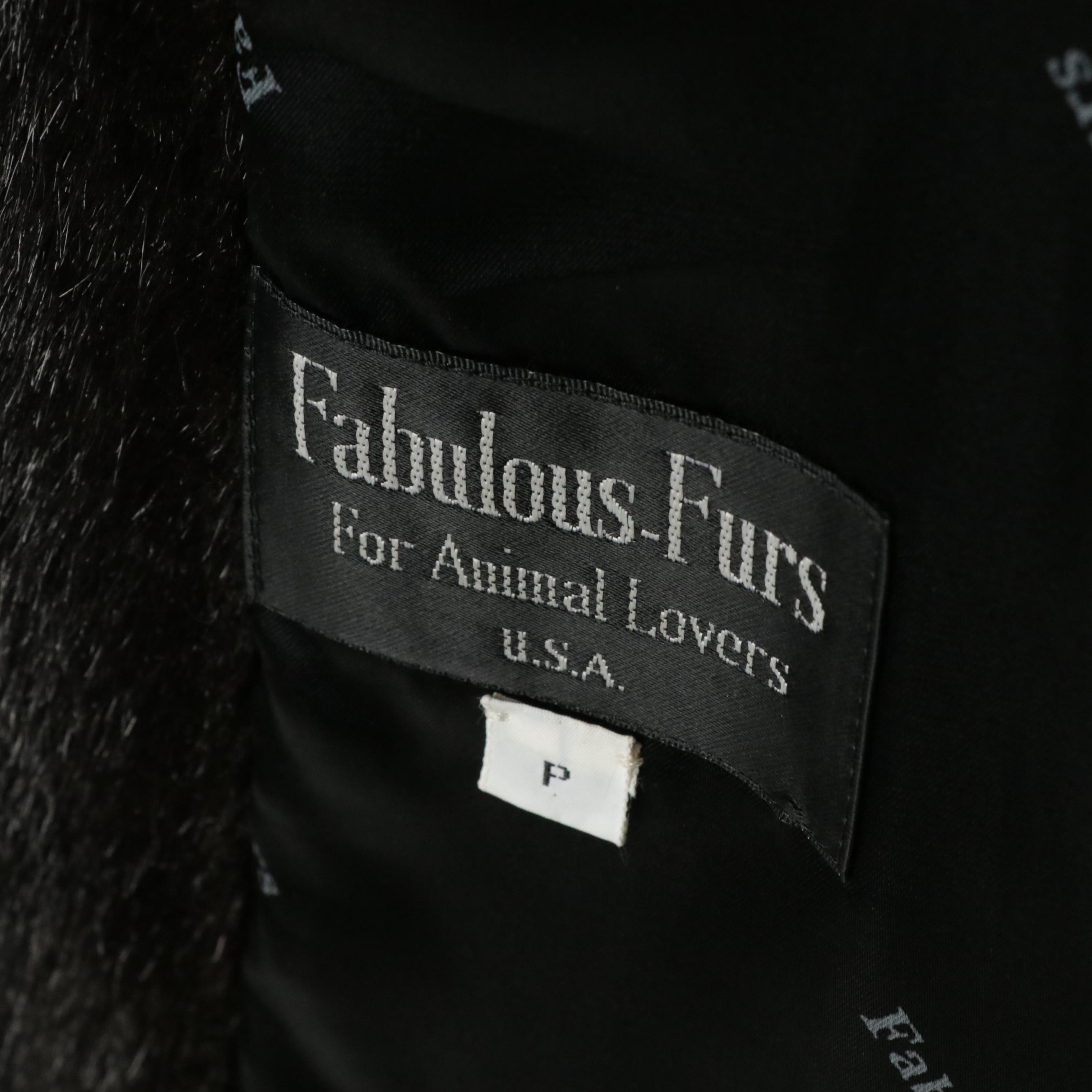 Donna Salyers Fabulous Furs and Other Long Faux-Fur Coats