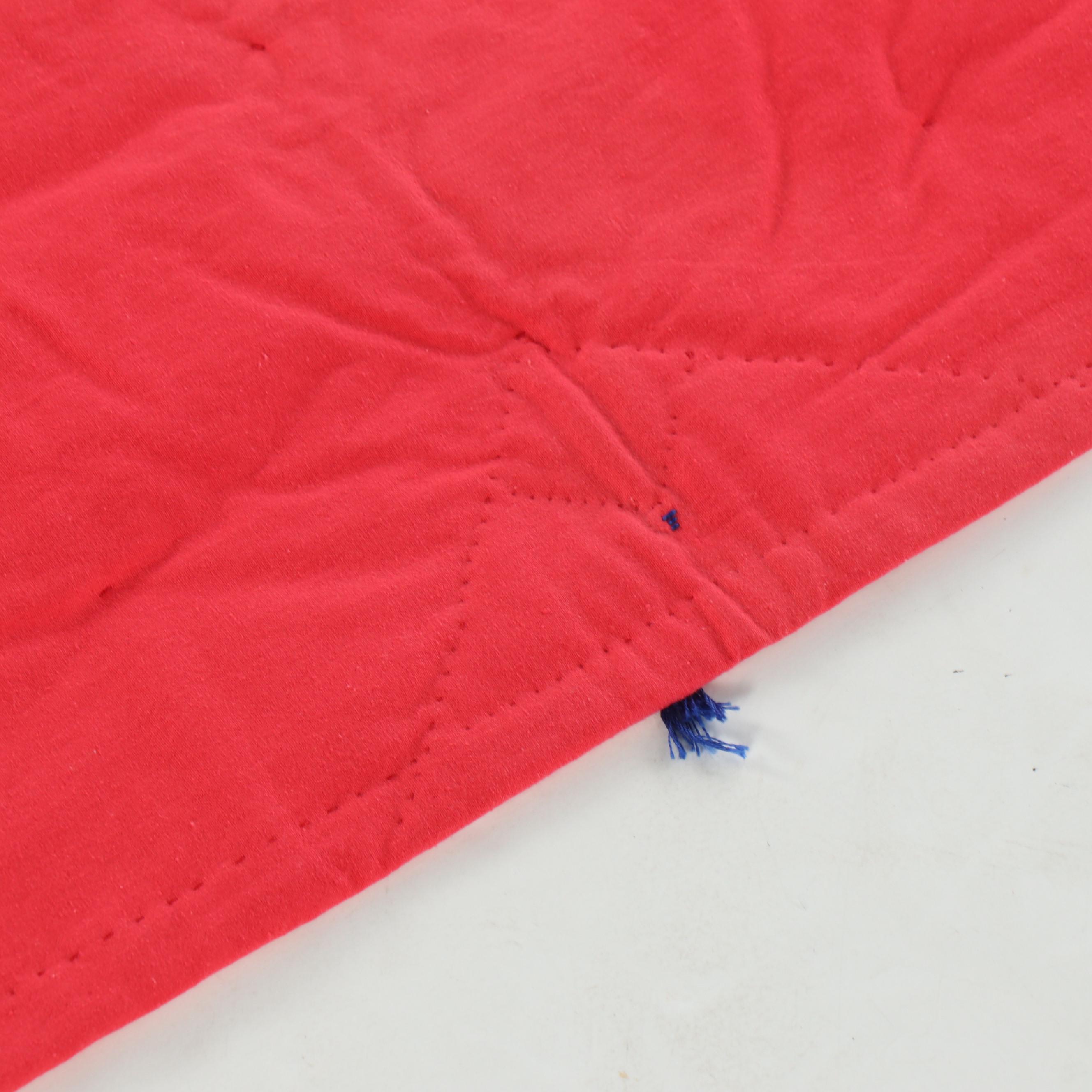 Chinese Handcrafted Folk Art "Bai Jia Bei" One Hundred Families Quilt