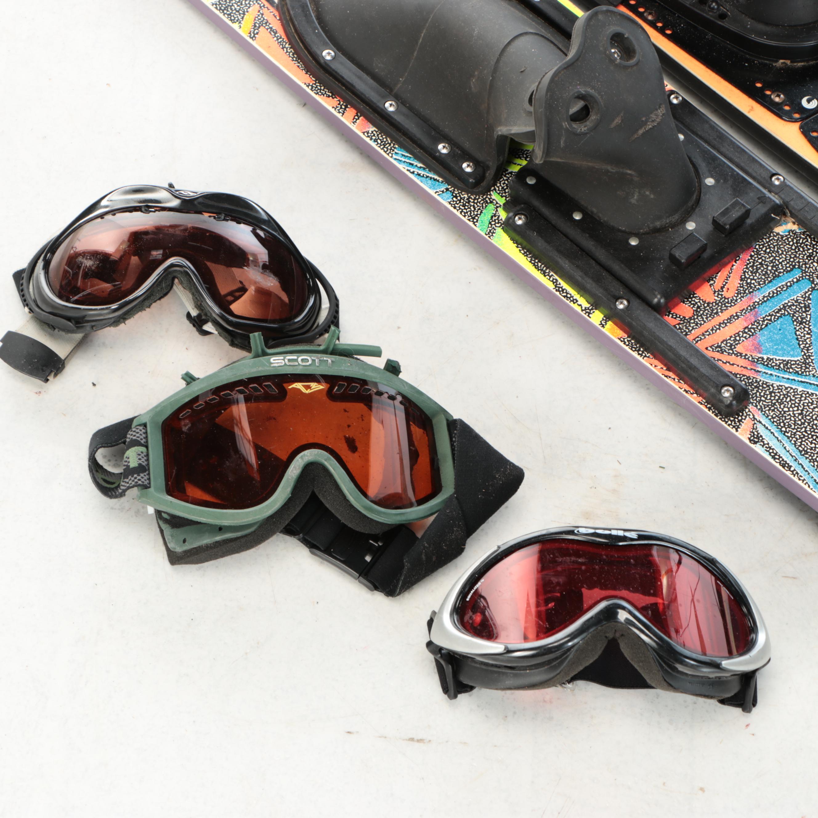 Scott & Bolle Goggles, Jobe 1400, Connelly, O'Brien and Excel Skis