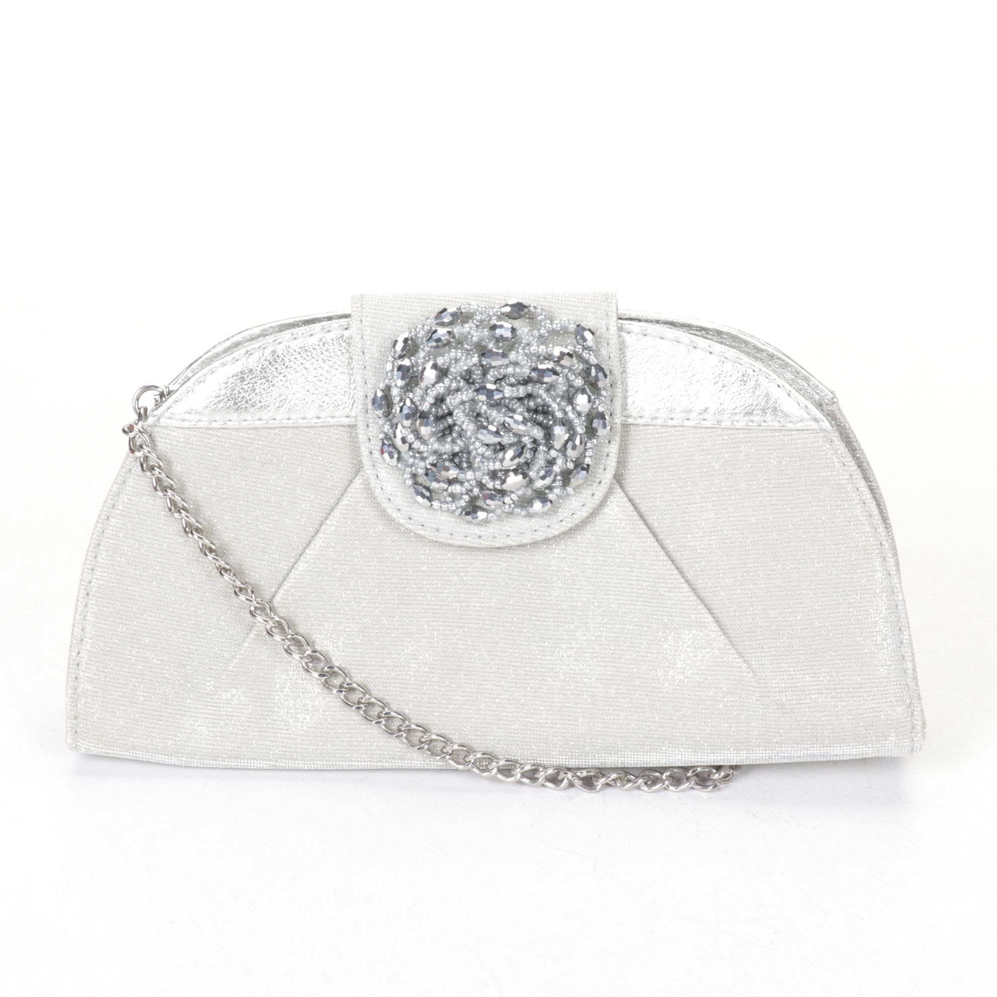 Tignanello Jacquard & Leather Handbag with J. Reneé Metallic Evening Bag & More